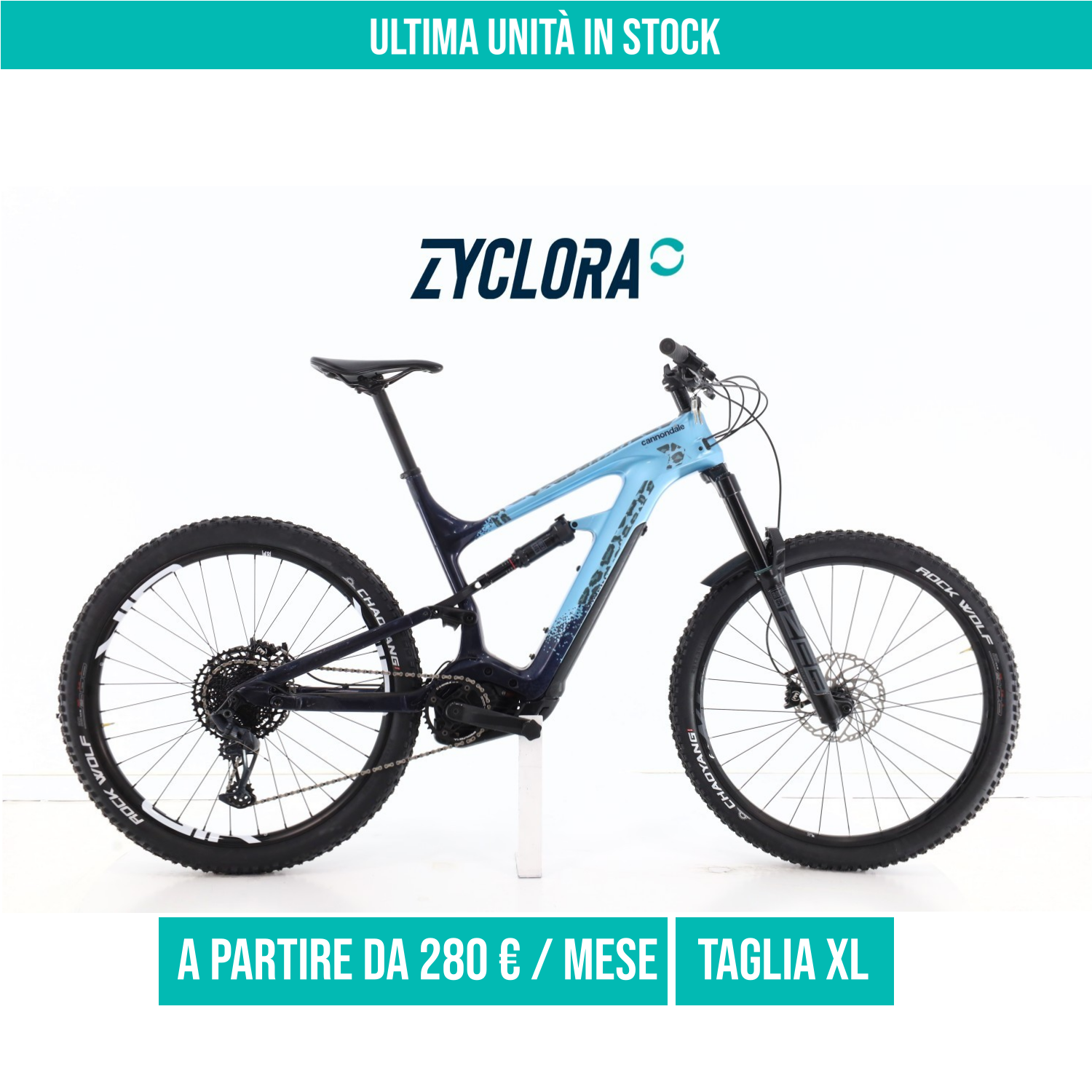 Cannondale Moterra 2 Neo Carbonio GX taglia XL Semi-nuova