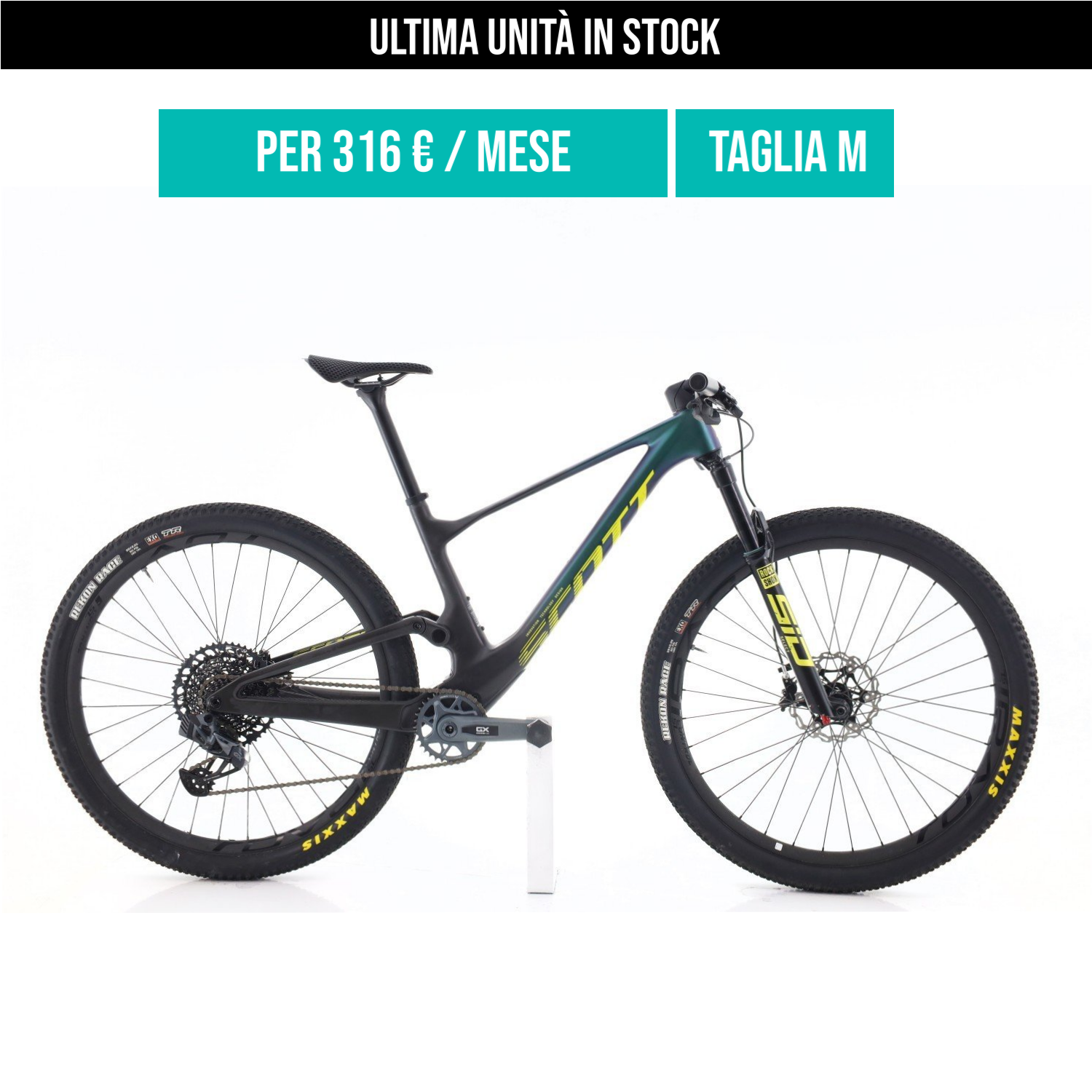Scott Scale RC GX AXS taglia M Semi-nuova