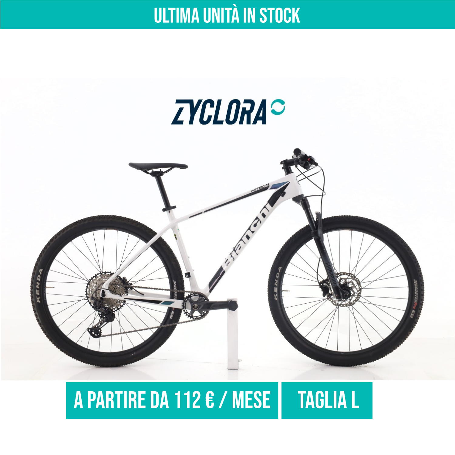 Bianchi Nitron 9.4 XT taglia L Semi-nuova