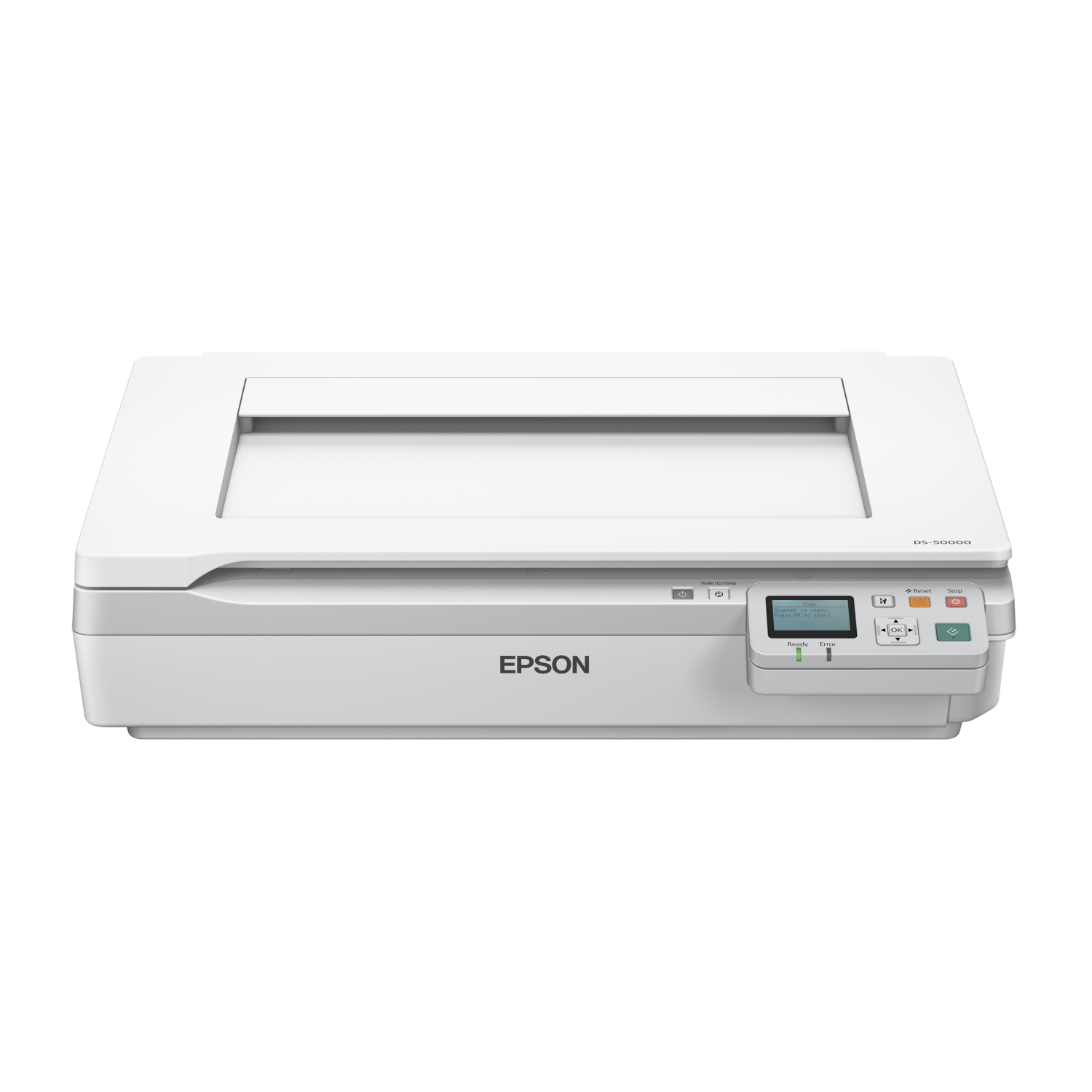 Epson WorkForce DS-50000N, b11b204131bt, 16 Bit, 48 Bit, Flachbettscanner, Weiß