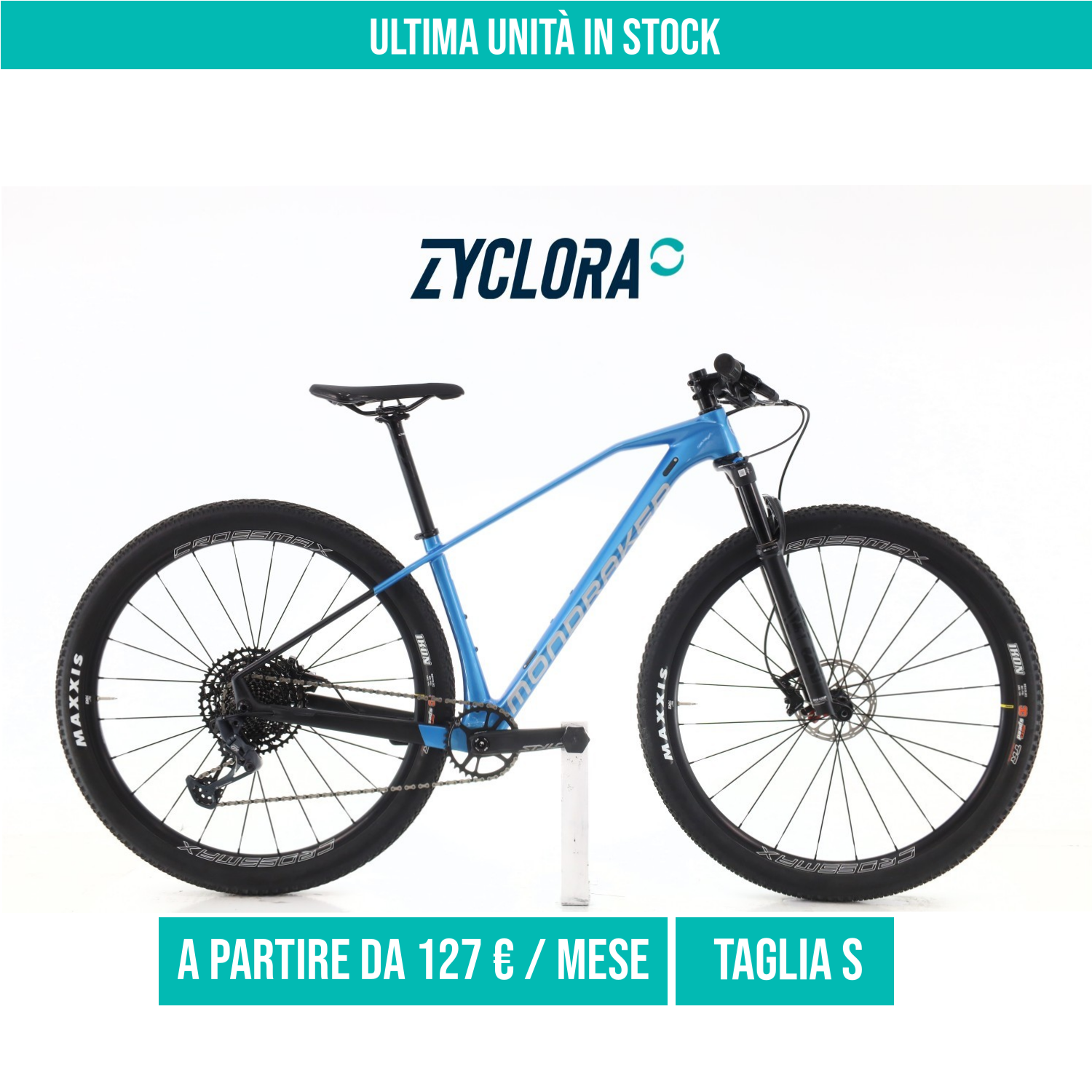 Mondraker Chrono R Carbonio GX taglia S Semi-nuova