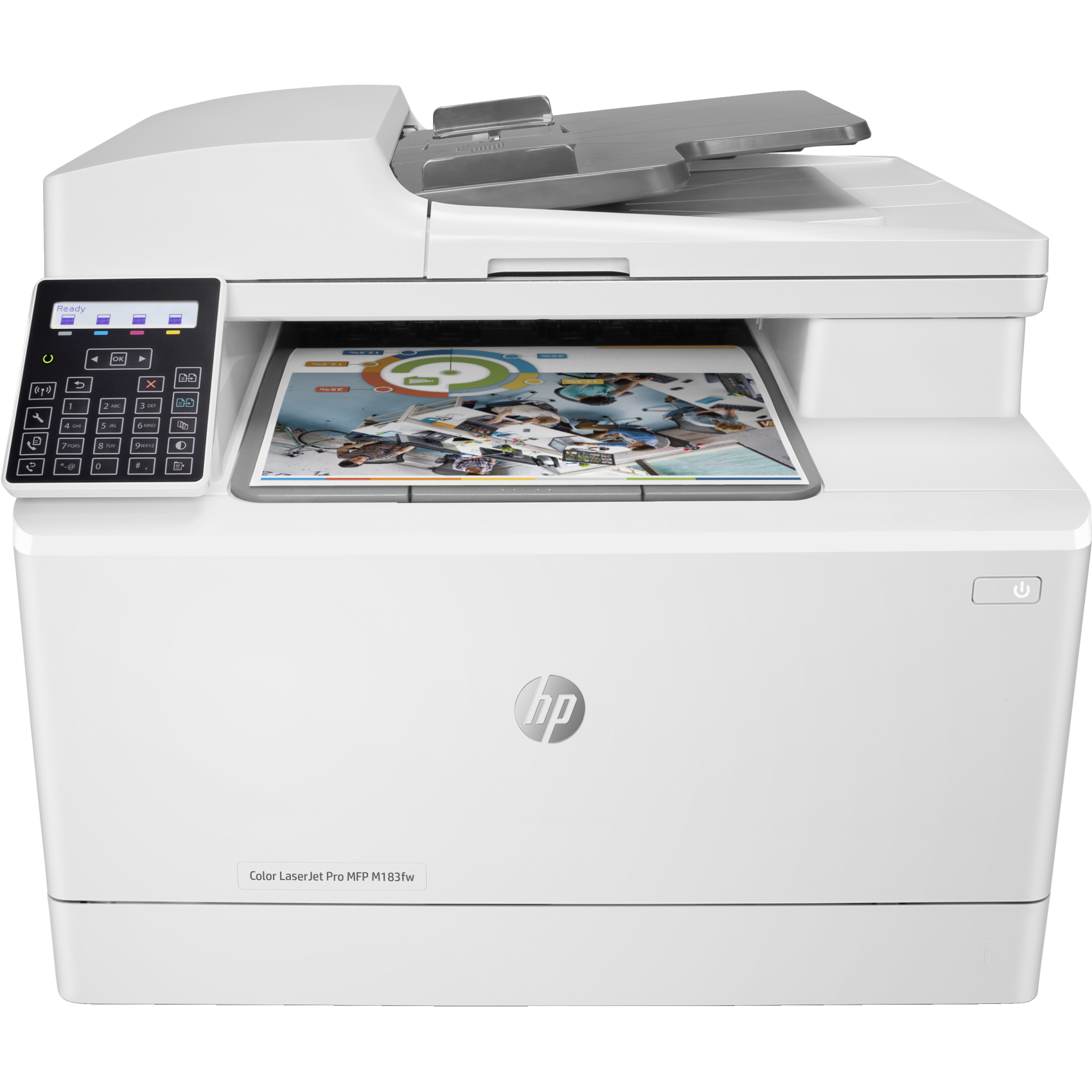 HP Color LaserJet Pro MFP M183fw, 7kw56a#b19, Drucken, Kopieren, Scannen, Automatische Dokumentenzuführun