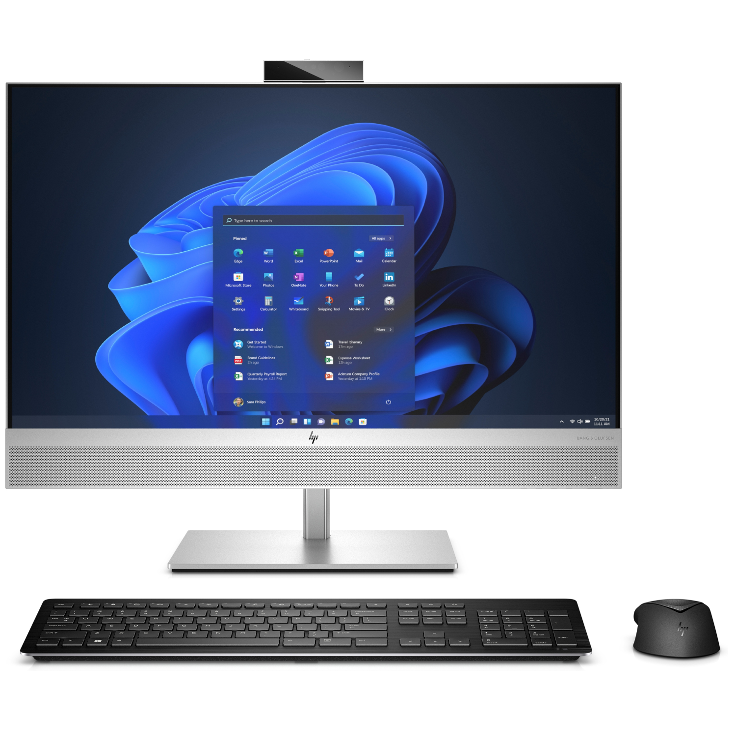 HP EliteOne 870 G9 All-in-One-PC, a0zb1ea#abd, 27" QHD, Core i9-14900, 64GB, Win