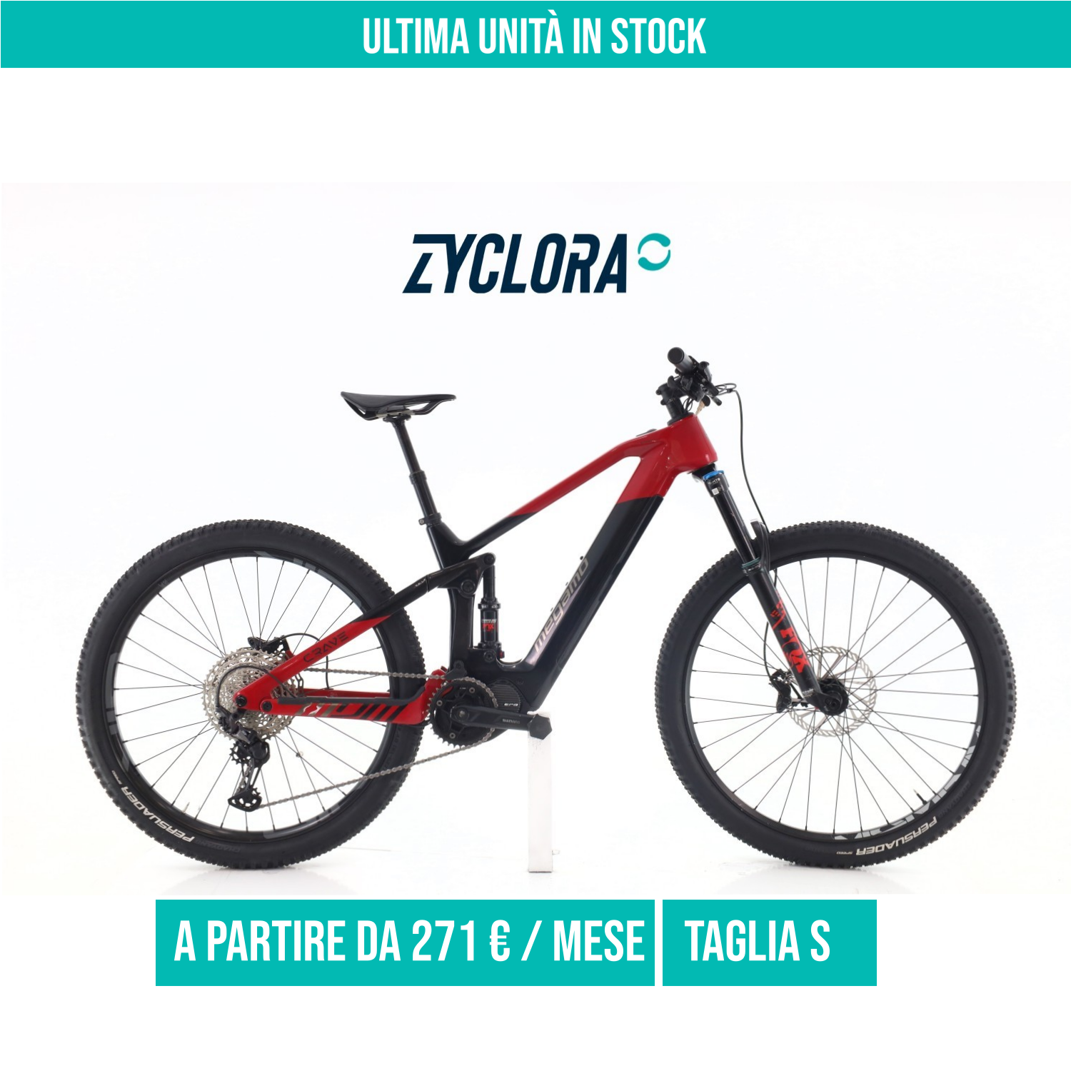 Megamo Crave XT taglia S Semi-nuova