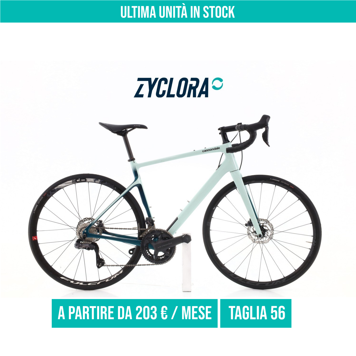 Cannondale Synapse 2 Di2 12V taglia 56 Semi-nuova