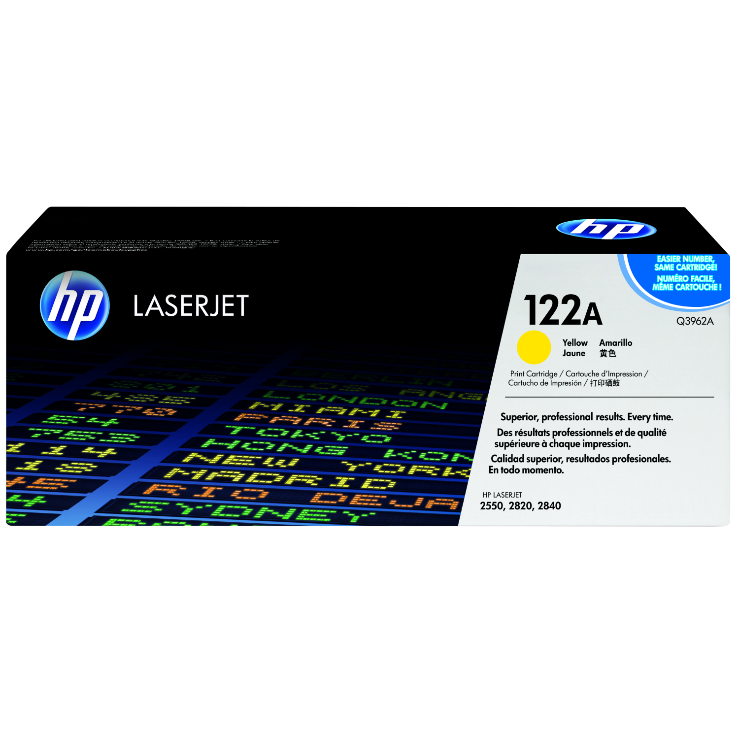 HP Toner 122A gelb, q3962a