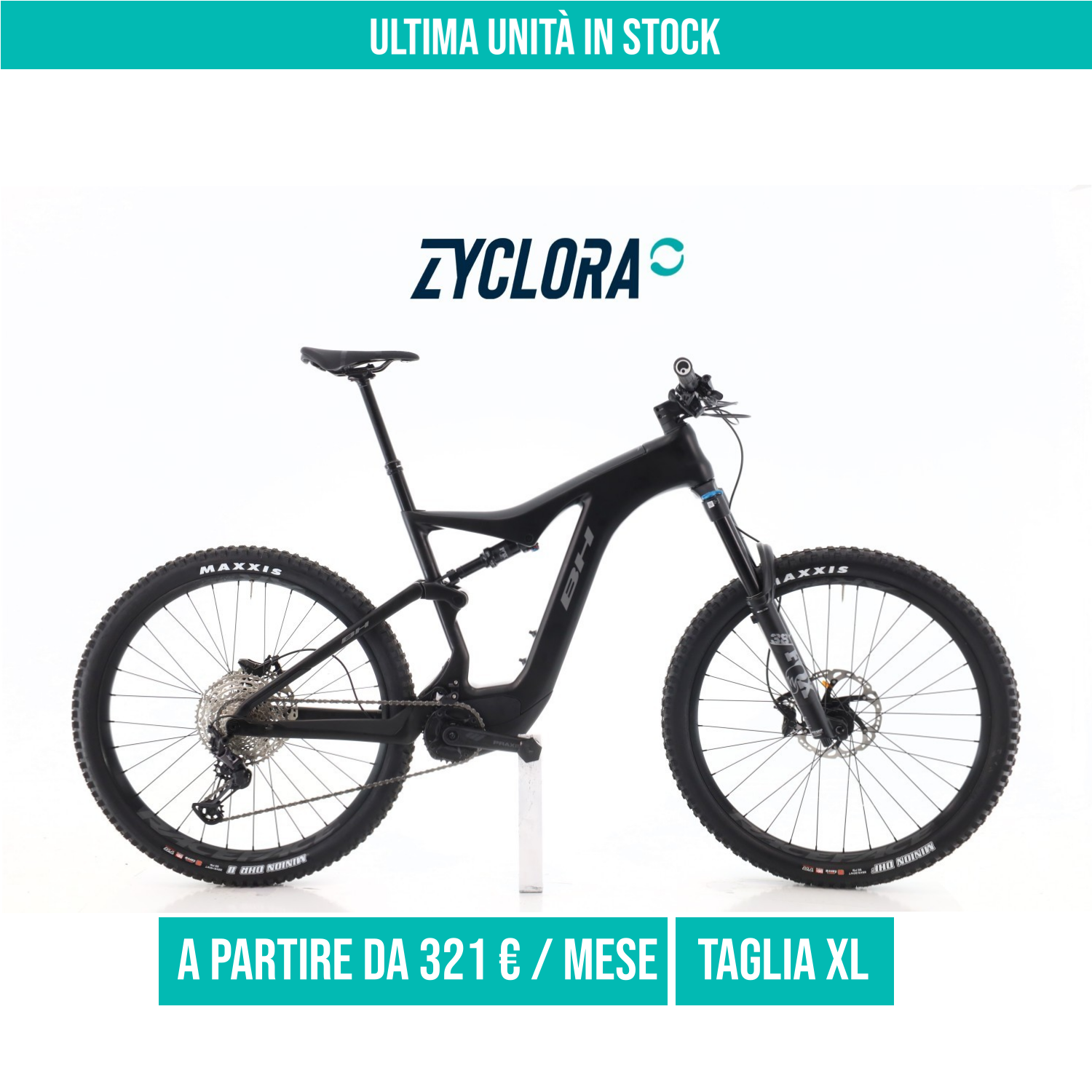 BH AtomX Lynx 9.7 Carbonio XT taglia XL Km.0