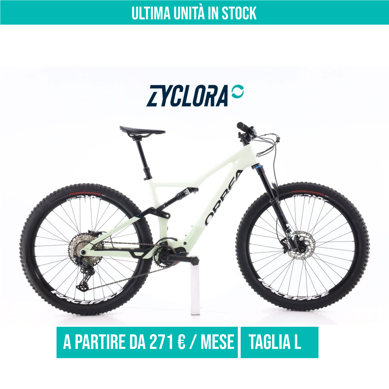 Orbea Rise taglia L Semi-nuova