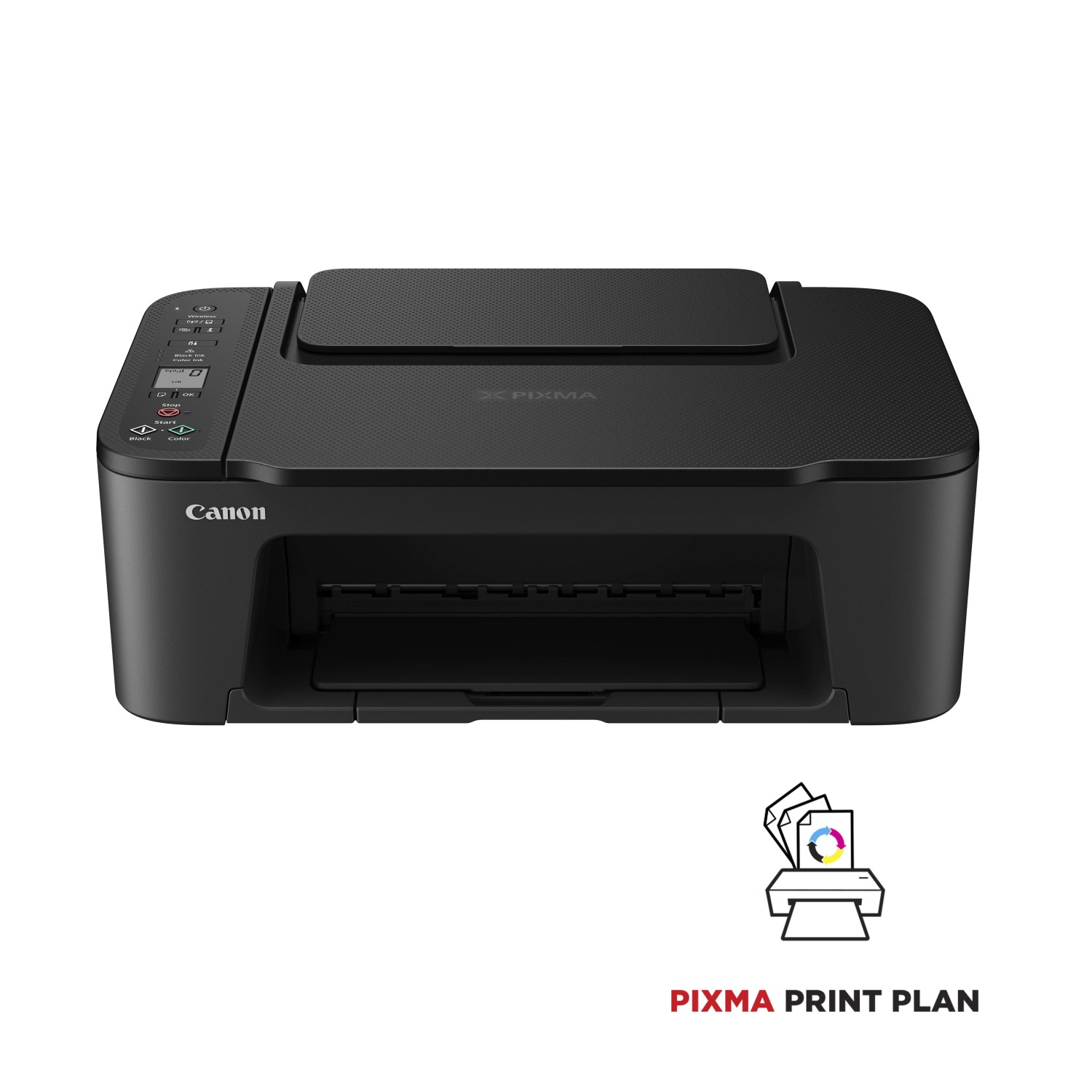 Canon PIXMA TS3550i 3-in-1 WLAN-Farb-Multifunktionssystem, 4977c006, Schwarz, Tintenstrahl, Farbdruck