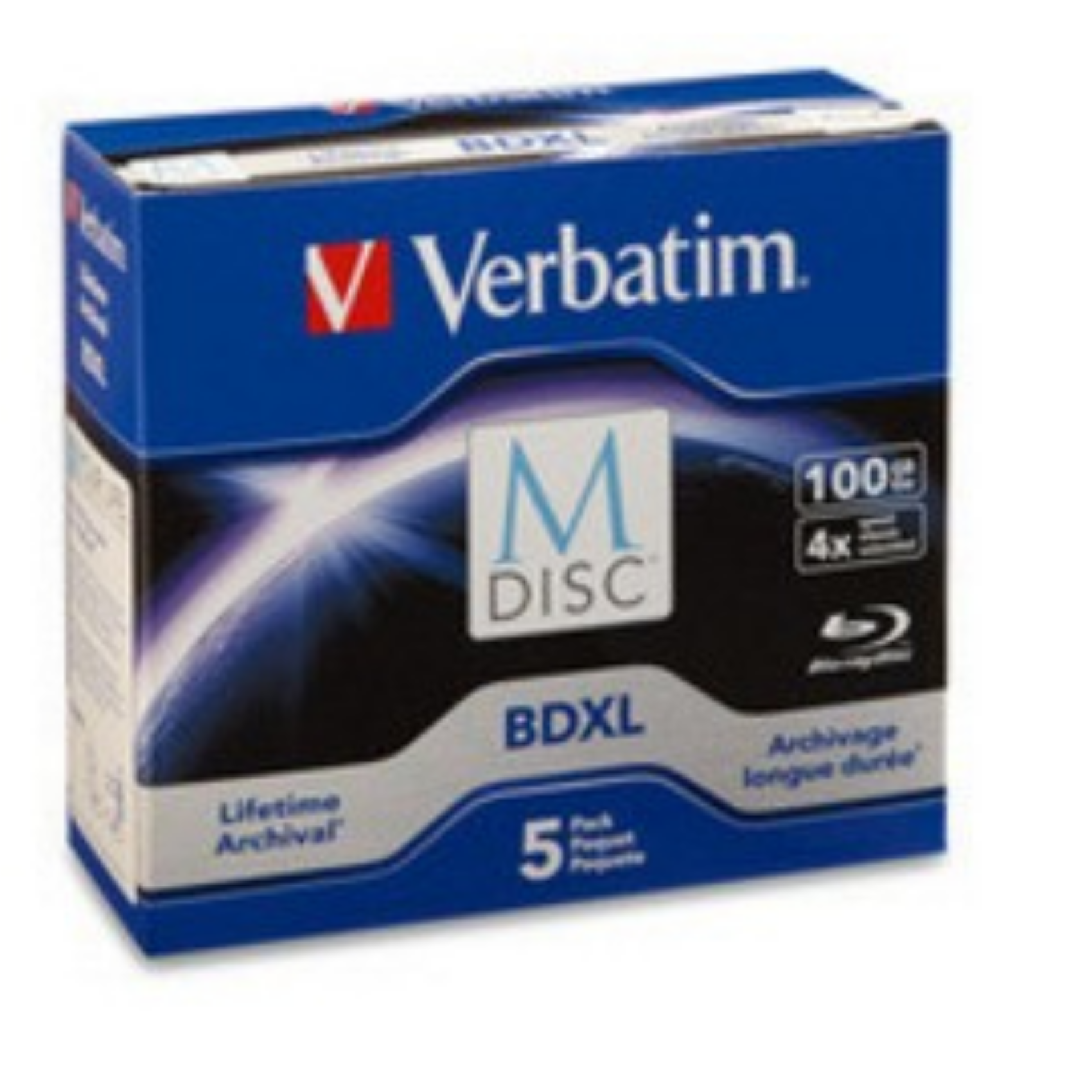 Verbatim BDXL 100GB 4X, 98913, 100 GB, Jewelcase, 5 Stück(e)