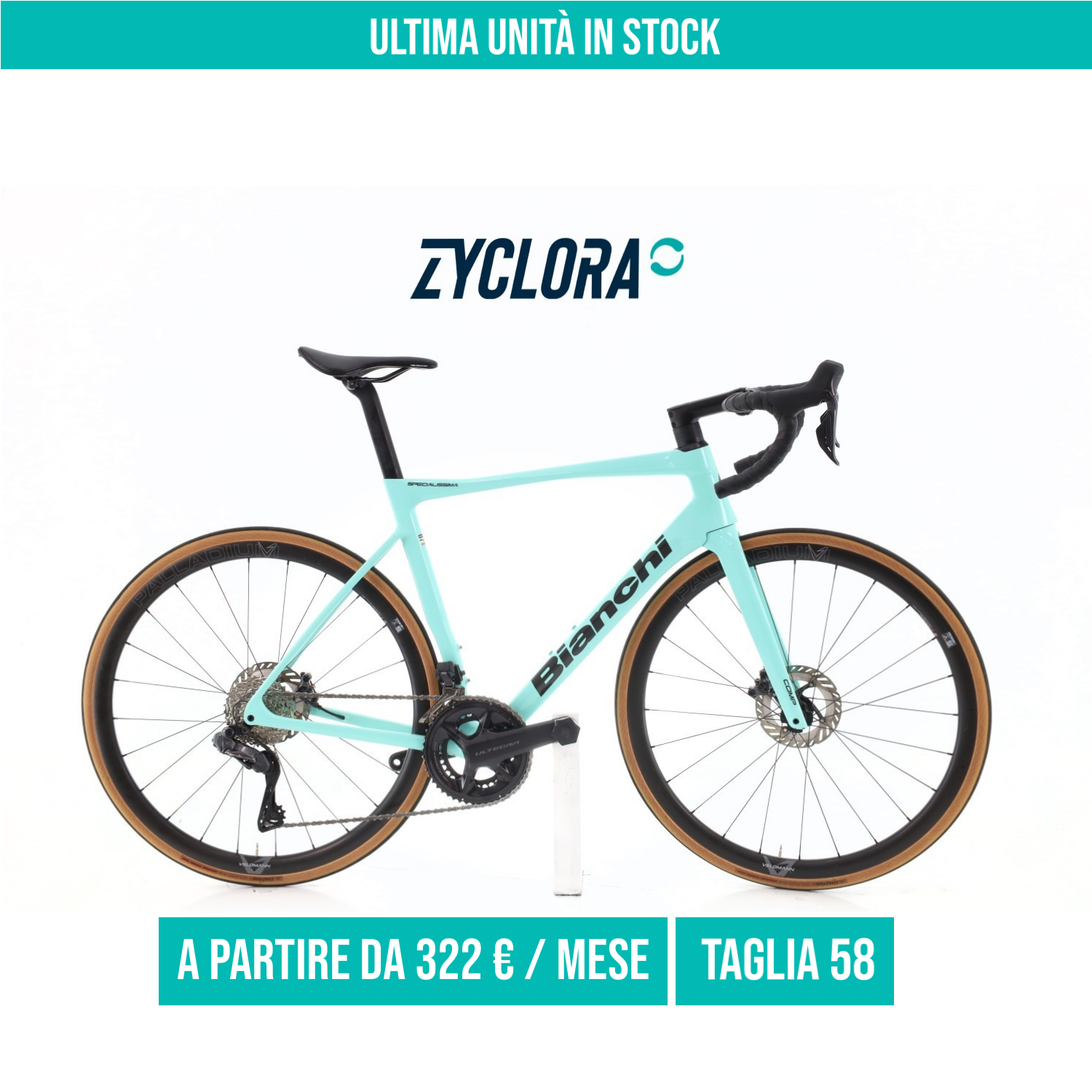 Bianchi Specialissima DI2 12V taglia 58 Semi-nuova