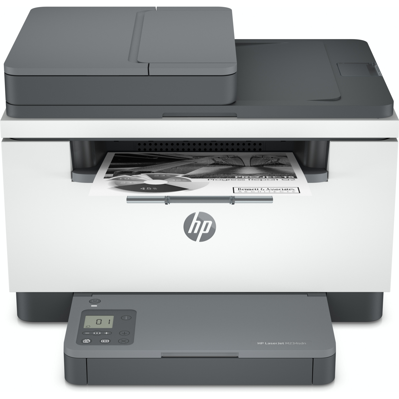 HP LaserJet MFP M234sdn Drucker, 9yg02f, Laser, Monodruck, A4, Direktdruck, Grau