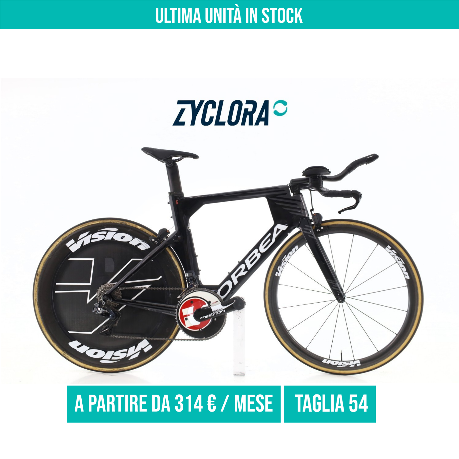 Orbea Ordu OMP Carbonio Di2 11V taglia 54 Semi-nuova