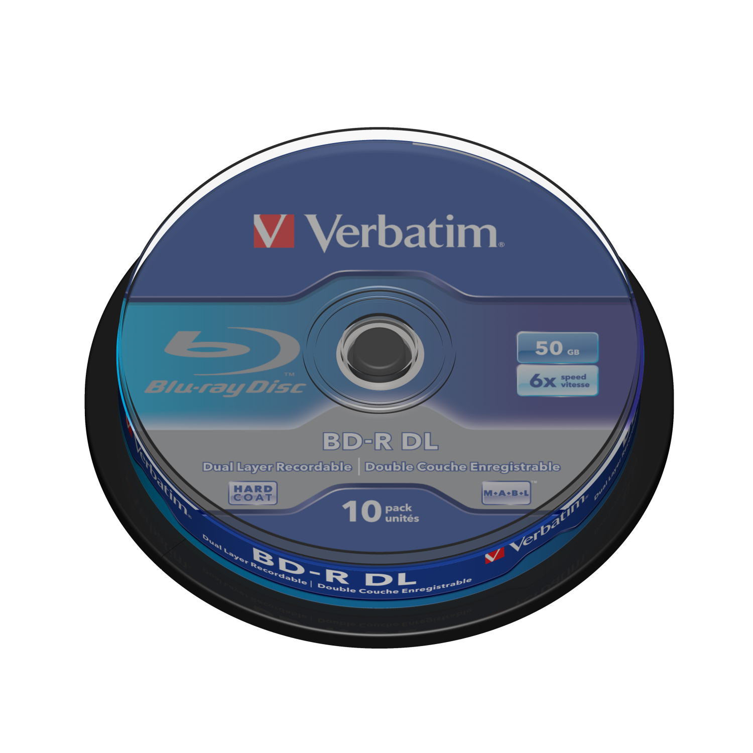 Verbatim, 43746, 50 GB, BD-R, Spindel