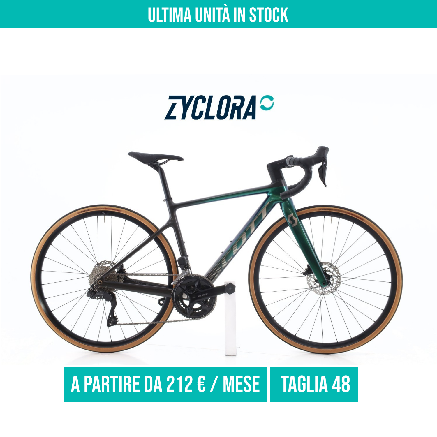 Scott Addict 20 Di2 12V taglia 48 Semi-nuova