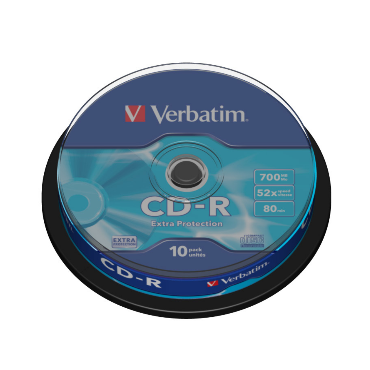 Verbatim CD-R Extra Protection, 43437, CD-R, 700 MB, 10 Stücke