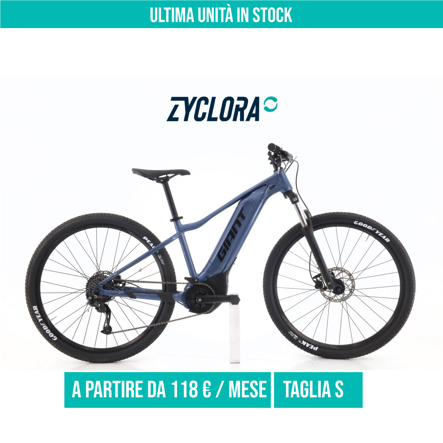 Giant Talon E+3 taglia S Semi-nuova