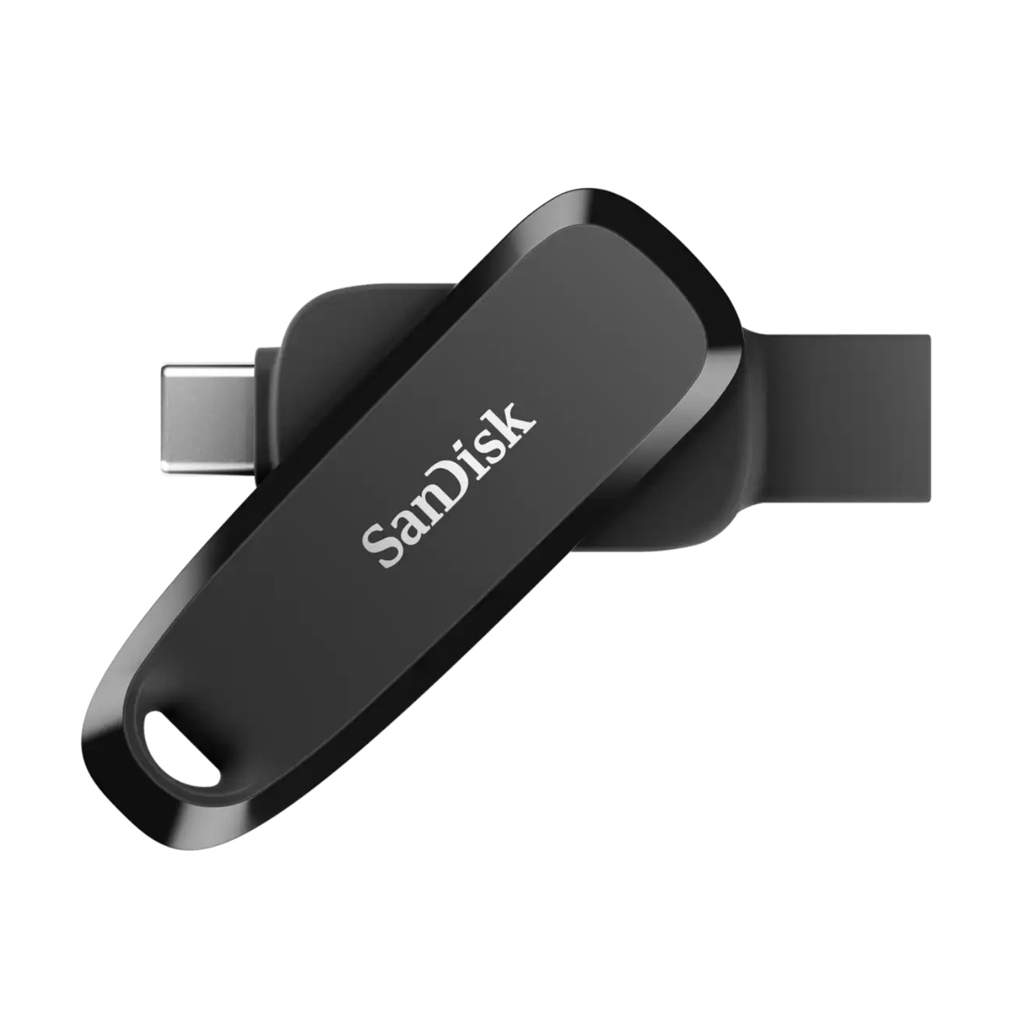 SanDisk, sdddc6-256g-g46, 256 GB, USB Typ-C, 3.2 Gen 1 3.1 Gen 1, Drehring, Schwarz