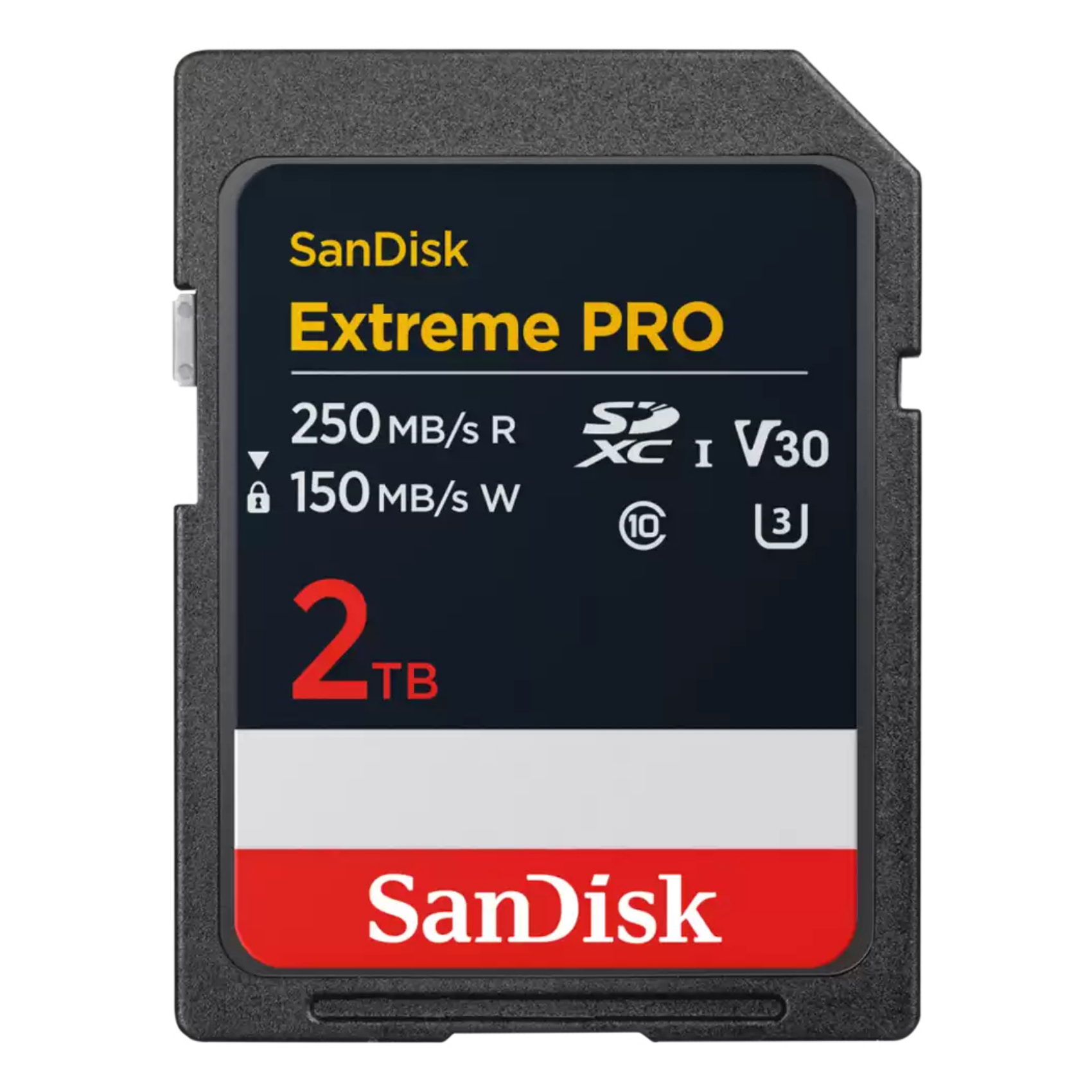 SanDisk Extreme PRO, sdsdxxd-2t00-gn4in, 2 TB, Klasse 10, UHS-I, 250 MB/s, 150 MB/s