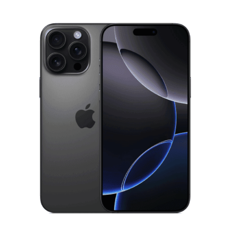 iPhone 16 Pro Max 256 GB Titanio nero Sim Card (include slot sim) A Ricondizionato