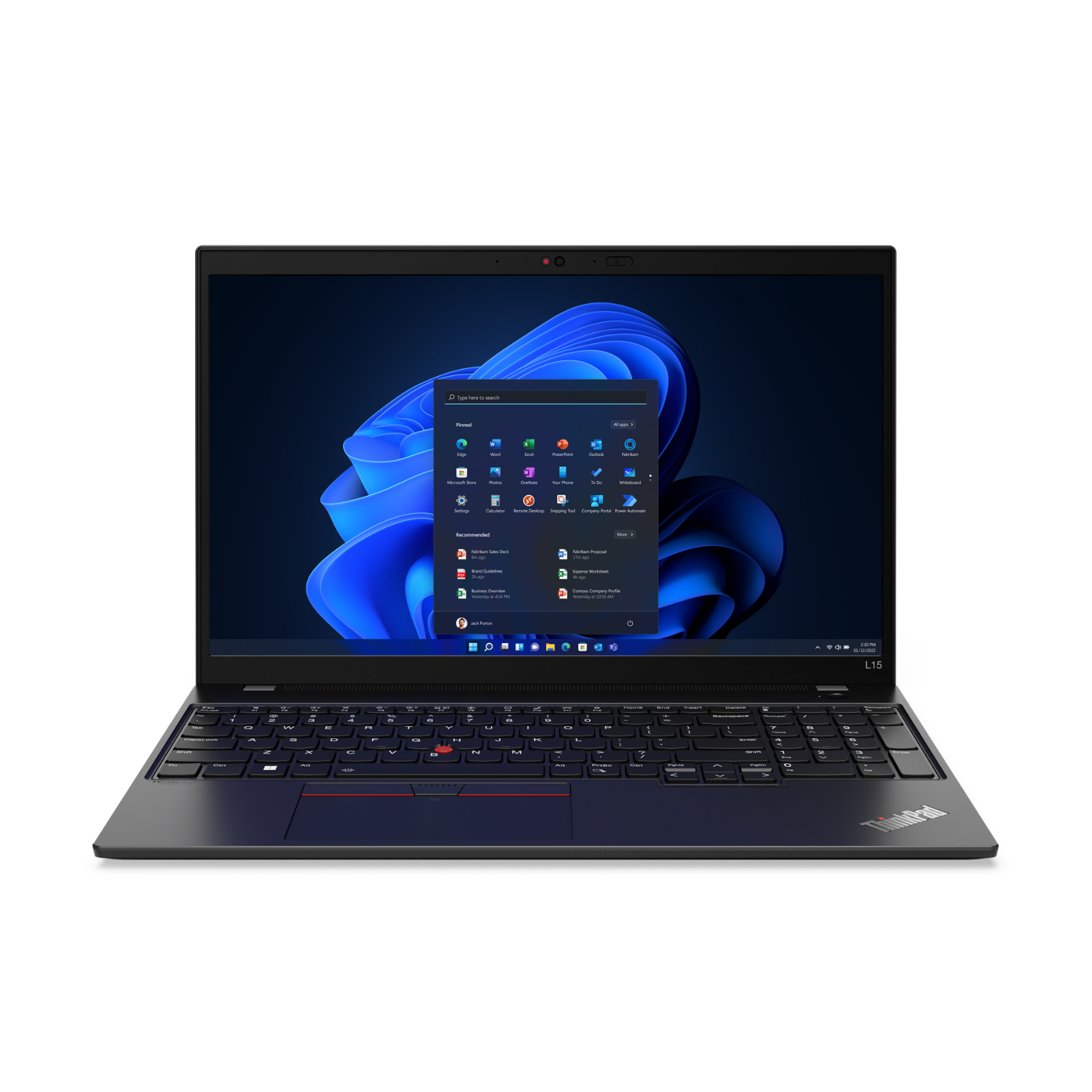 Lenovo Thinkpad L15 G3, 21c4sb2x01, 15,6 Zoll, i5-1245U, 16GB, Win11 Pro, Win