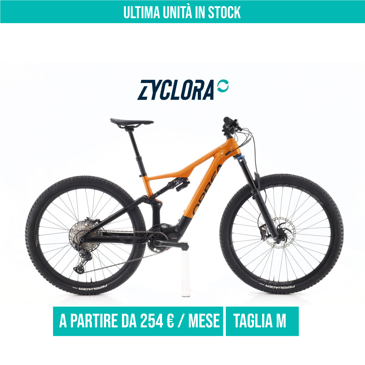Orbea Rise H20 XT taglia M Semi-nuova