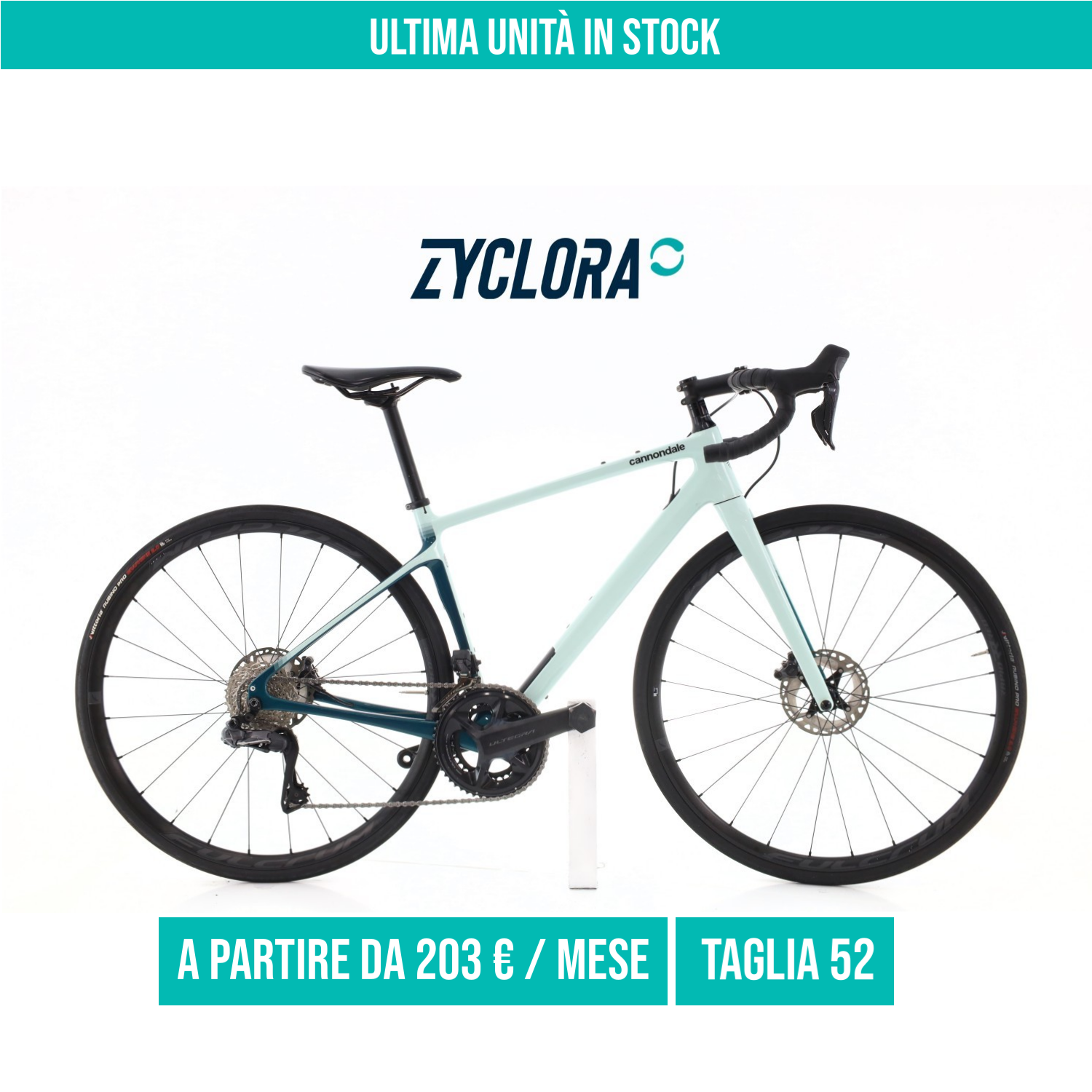 Cannondale Synapse 2 Di2 12V taglia 52 Semi-nuova