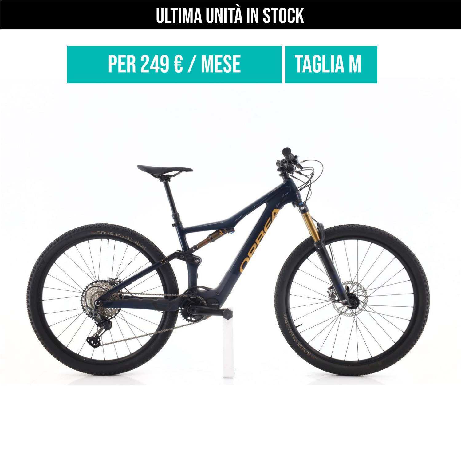 Orbea Rise M-LTD XTR taglia M Semi-nuova