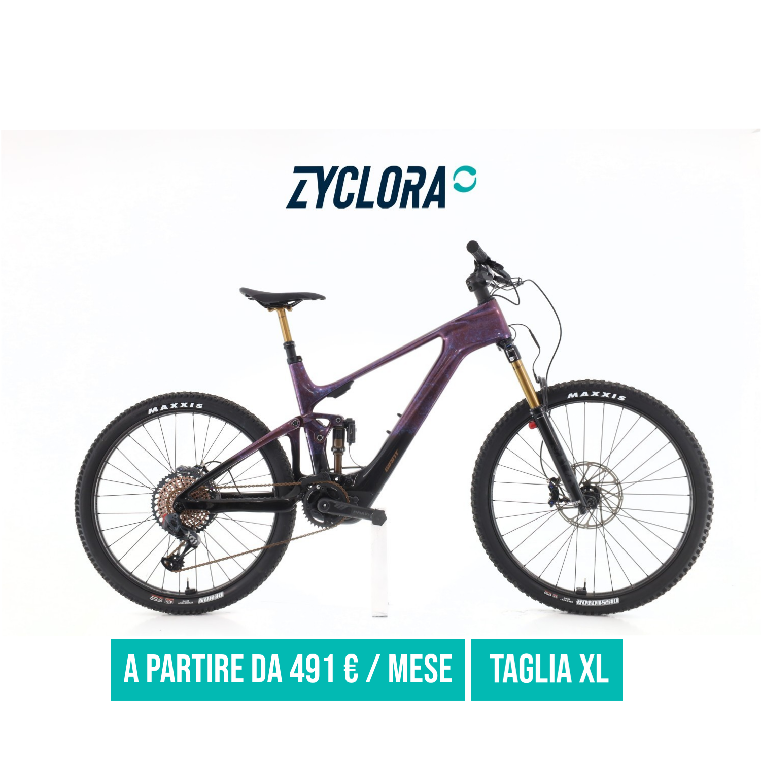 Giant Trance X E+ LTD Carbonio X01 AXS taglia XL Km.0