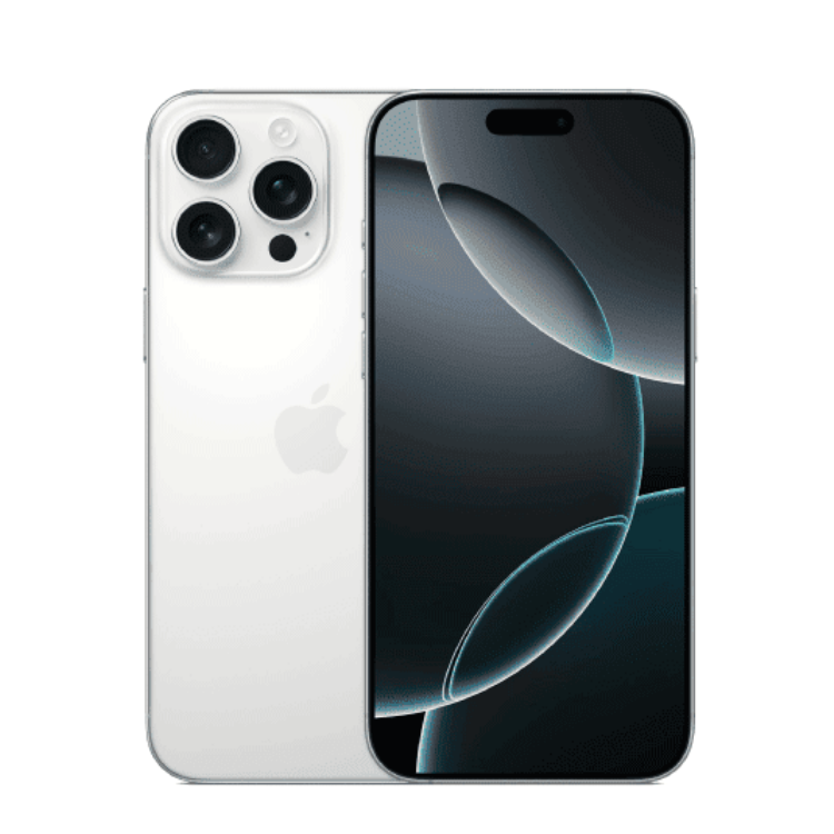 iPhone 16 Pro Max 256 GB Titanio bianco Sim Card (include slot sim) B Ricondizionato