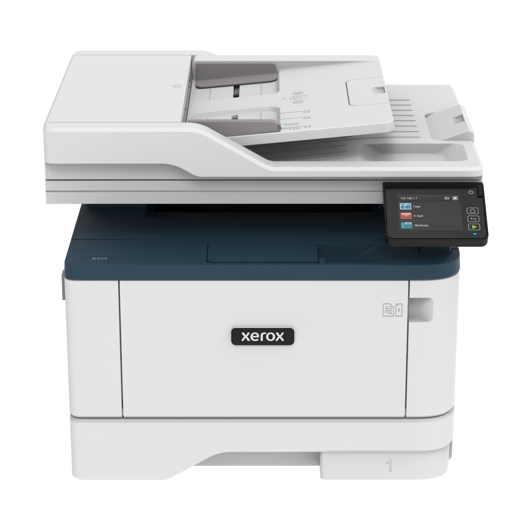 Xerox B305 A4 38 Seiten/Min. Wireless Duplex Kopie/Druck/Scan PS3 PCL5e/6 2 Behälter 350 Blatt, b305v_dni, Lase