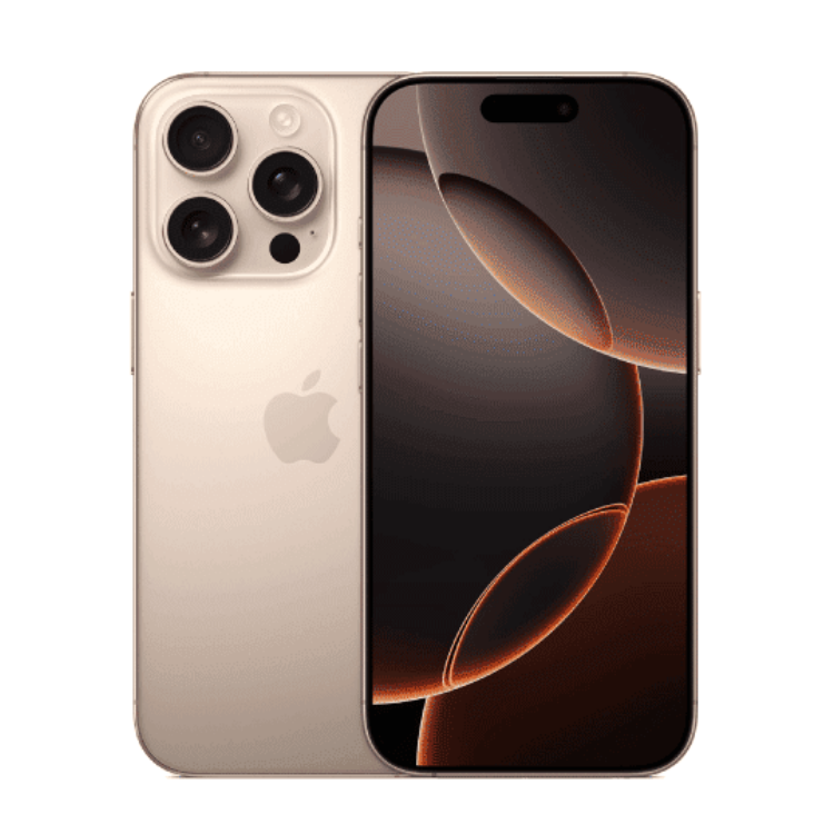iPhone 16 Pro Max 256 GB Titanio sabbia Sim Card (include slot sim) A Ricondizionato