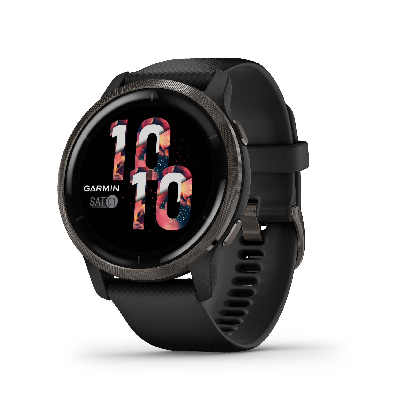 Garmin Venu 2, 010-02430-11, AMOLED, screen, WLAN, GPS, 49 g