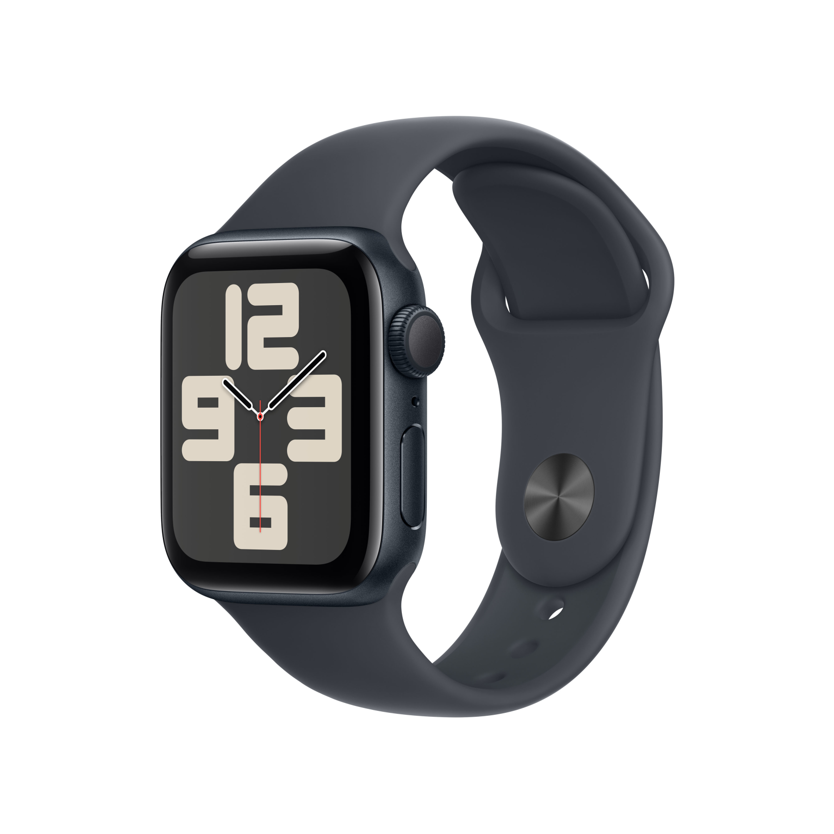 Apple Watch SE 2022 GPS 40mm Mitternacht mit Sportarmband M/L Mitternacht, mxe93qf/a