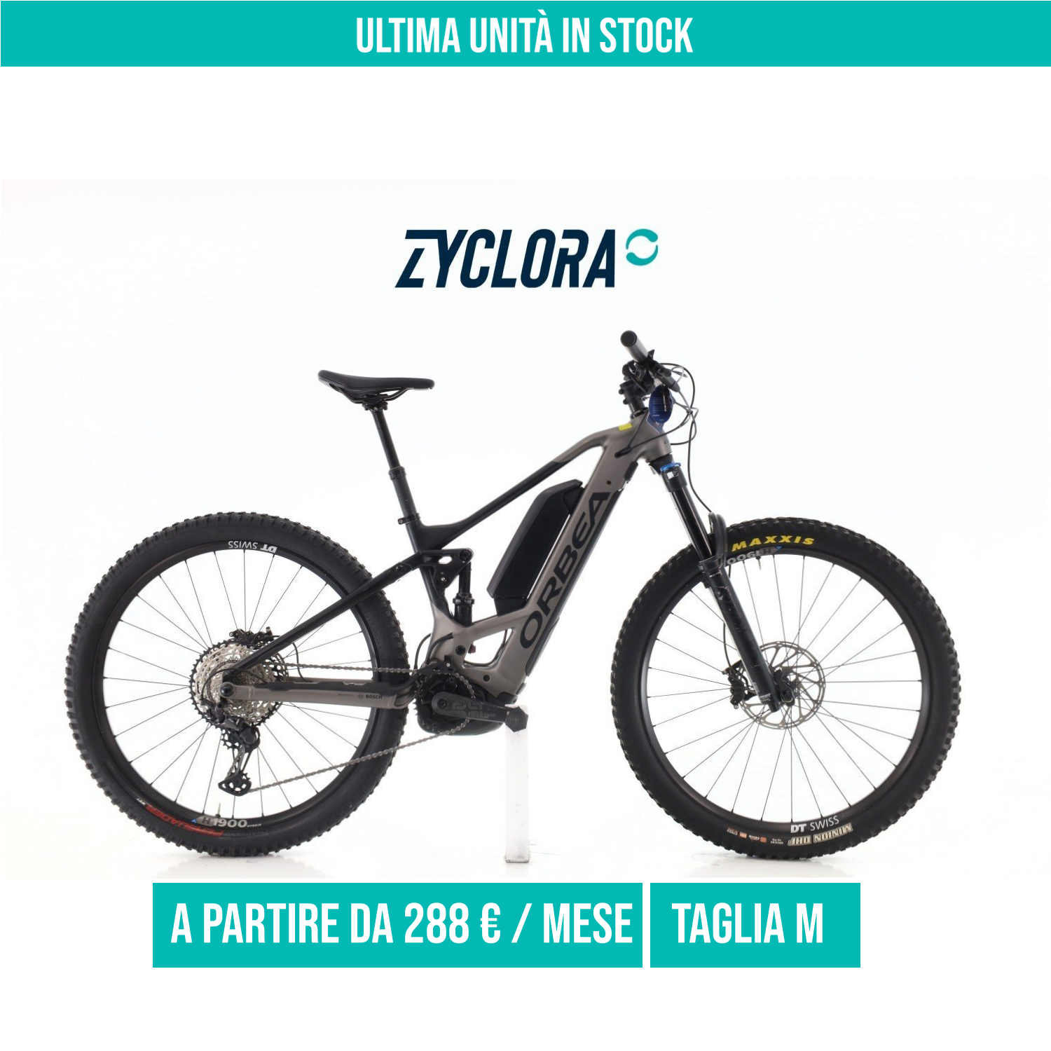 Orbea Wild H10 XT taglia M Semi-nuova