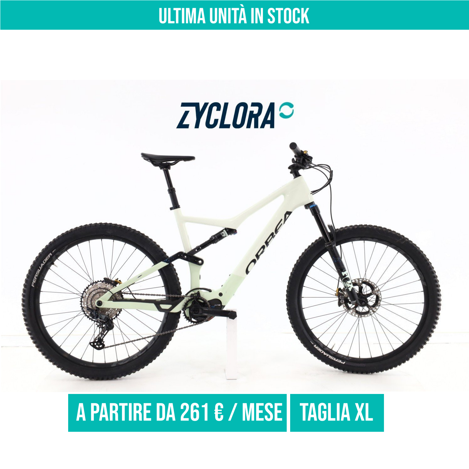 Orbea Rise M20 Carbonio taglia XL Semi-nuova