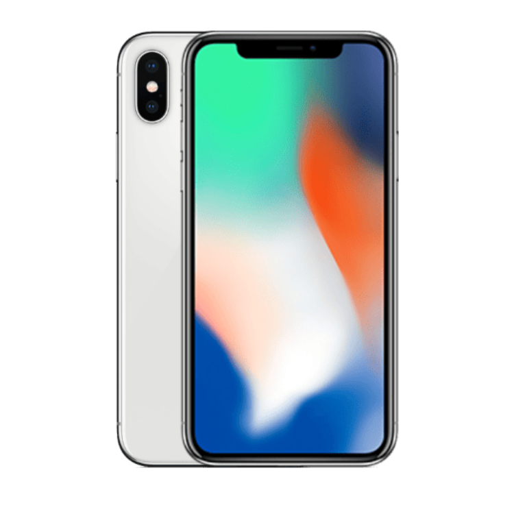 iPhone X 256 GB Argento grade B Ricondizionato