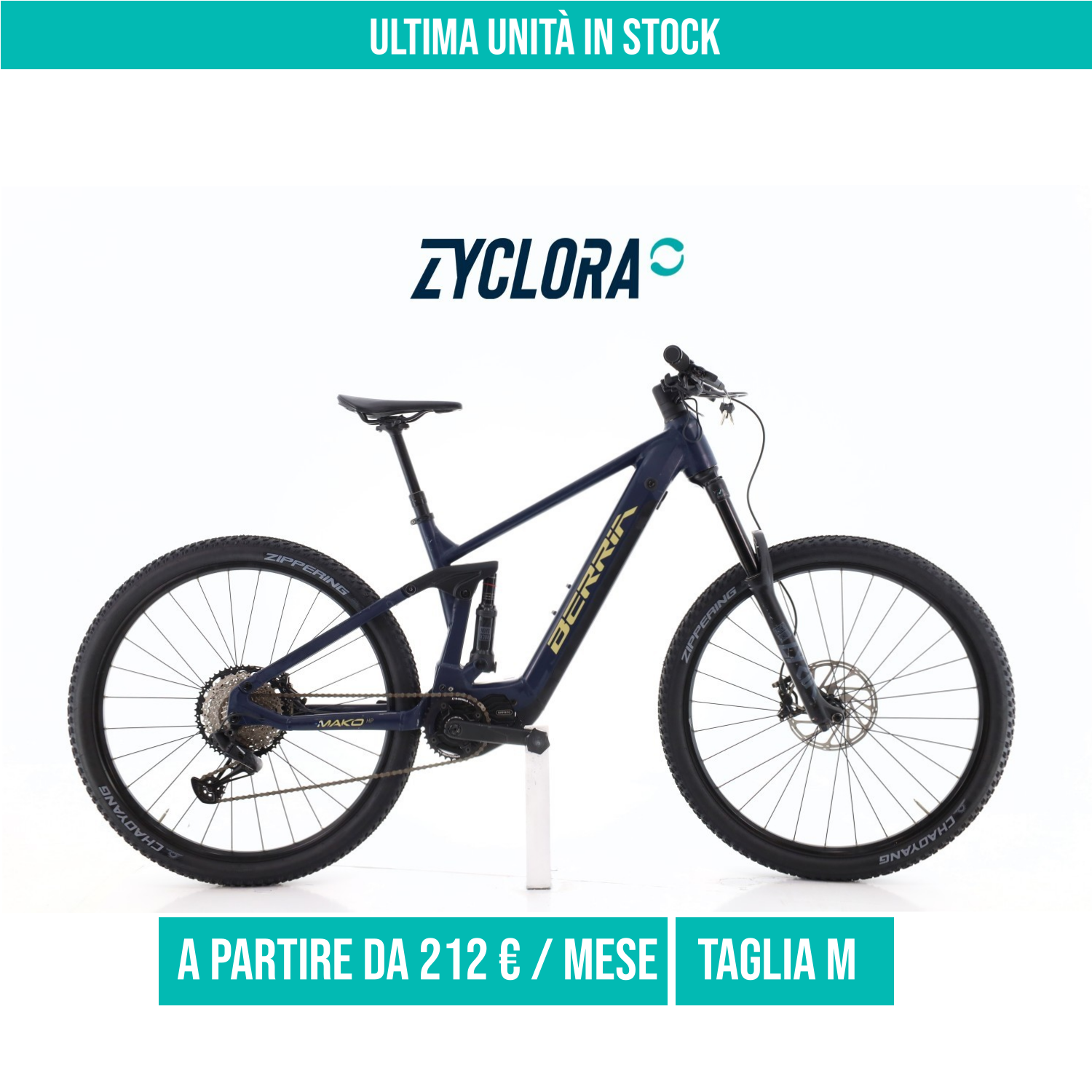 Berria Mako Hybrid HP taglia M Semi-nuova