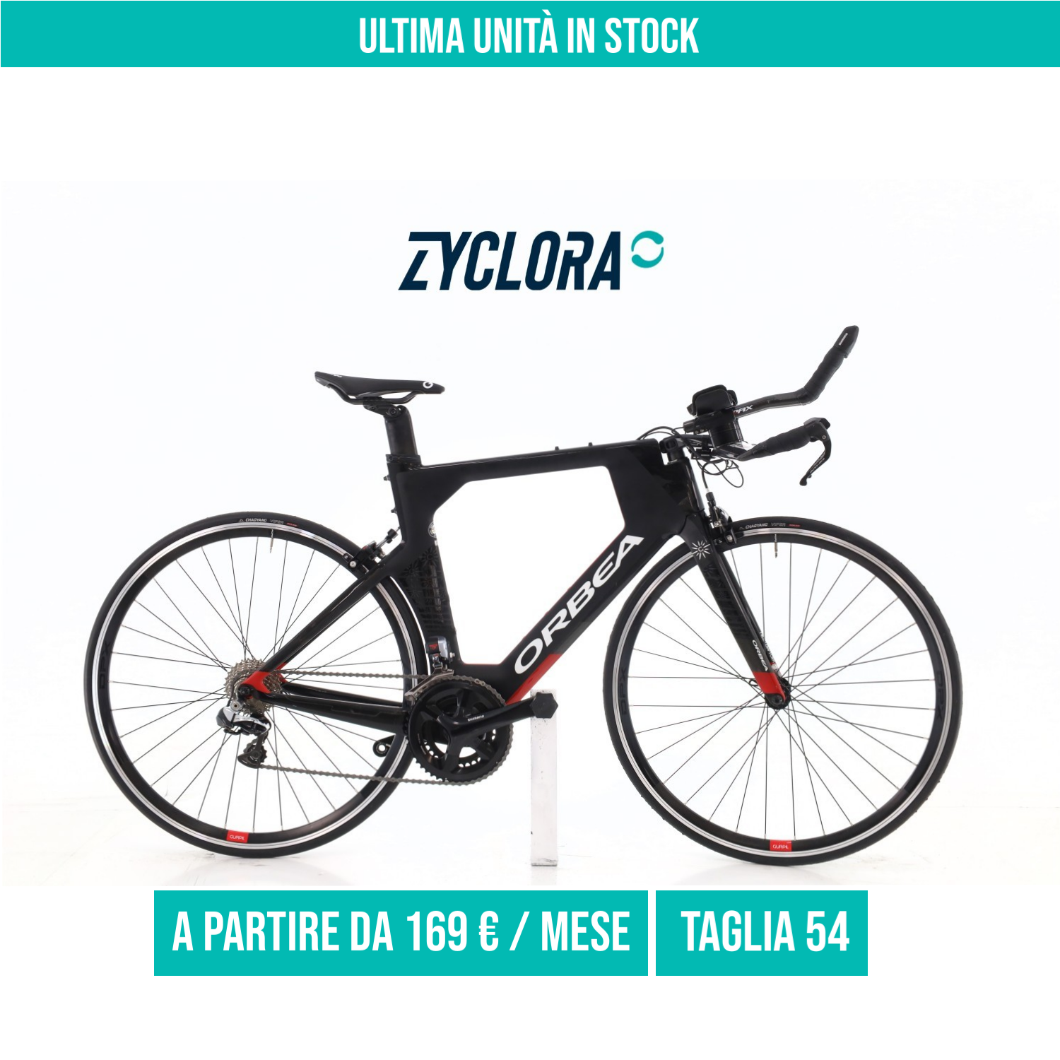 Orbea Ordu OMP Carbonio Di2 11V taglia 54 Semi-nuova
