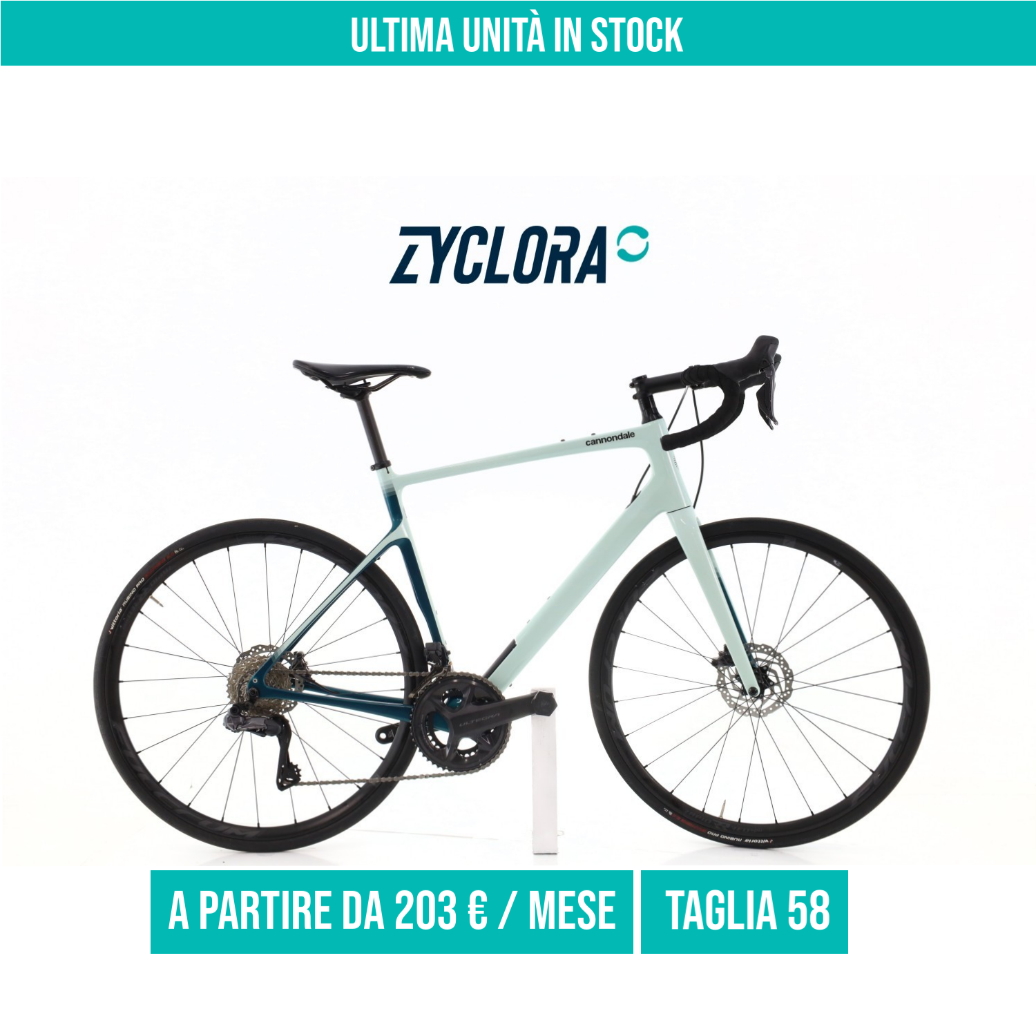 Cannondale Synapse 2 Di2 12V taglia 58 Semi-nuova