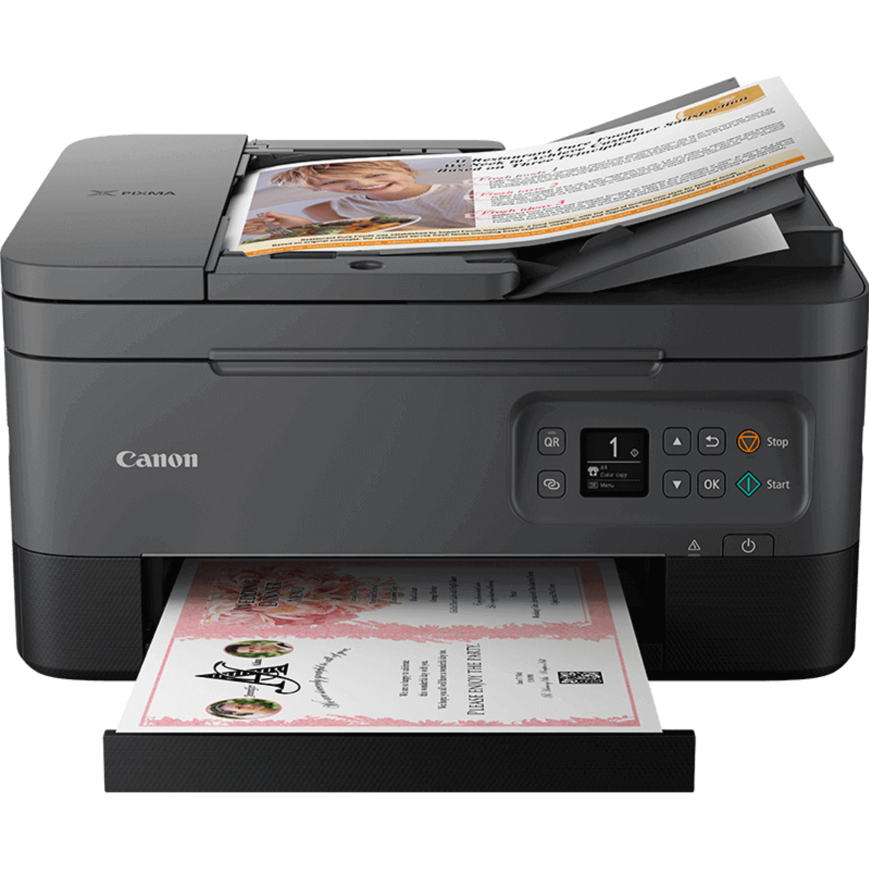 Canon PIXMA TS7450a, 4460c056, Tintenstrahl, Farbdruck, A4, Direktdruck, Schwarz