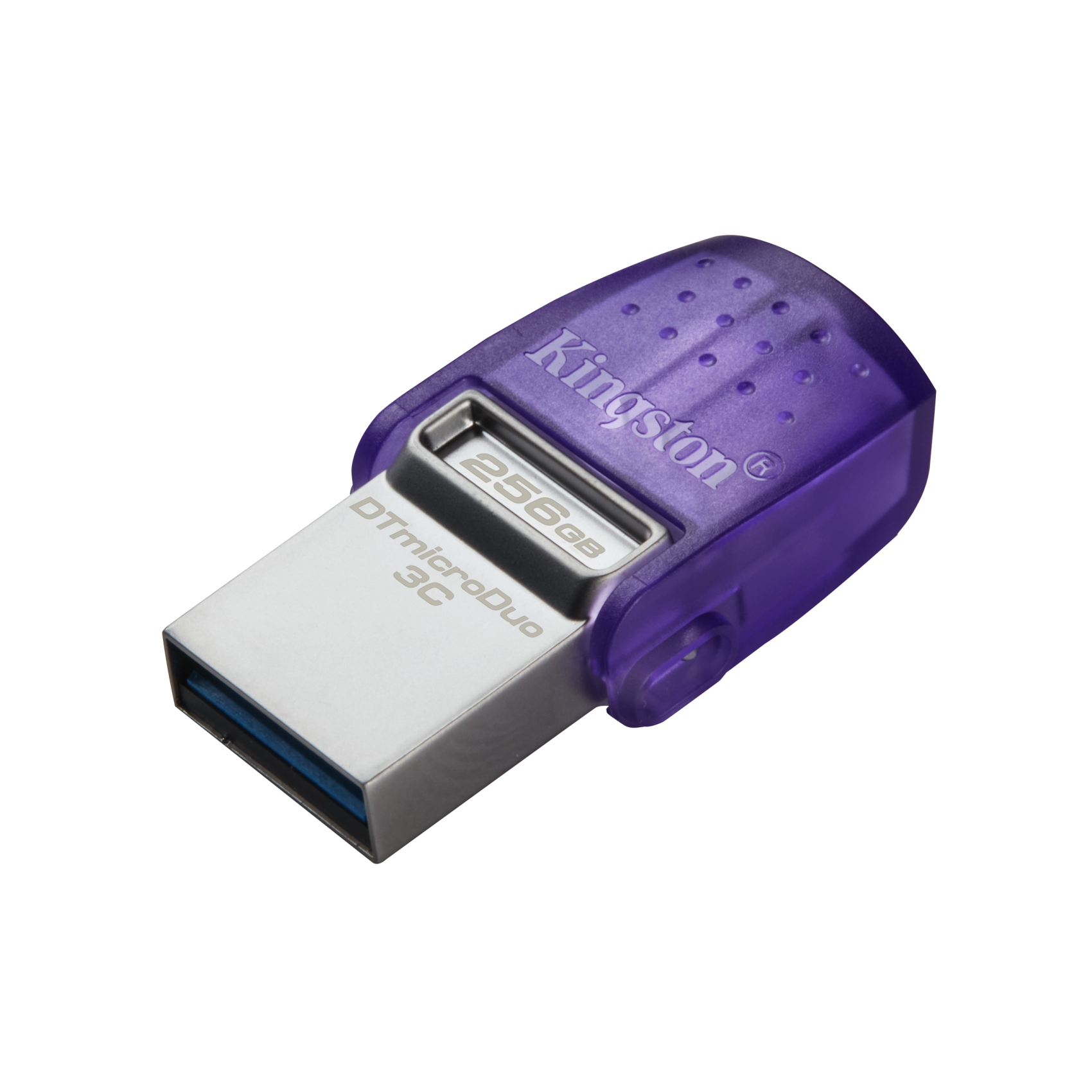 Kingston DataTraveler 256GB microDuo 3C 200MB/s dual USB-A + USB-C, dtduo3cg3/256gb, 256 GB, USB Type-A / USB Type-C