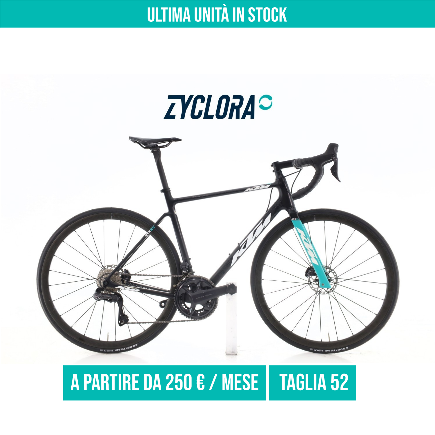 KTM Revelation Alto Team Carbonio Di2 12V taglia 52 Semi-nuova