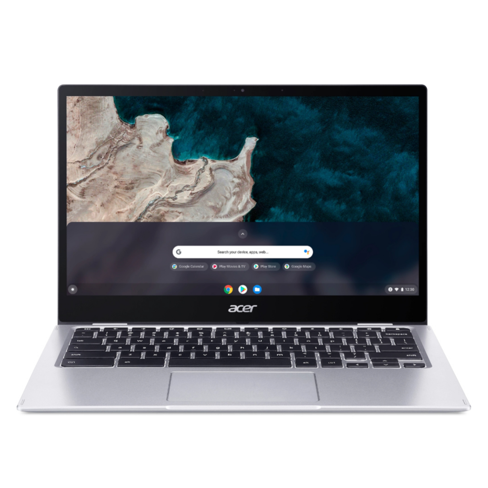 Acer Chromebook CP513-1H-S38T, nx.as4eg.002, 64 GB, Flash, ChromeOS, Silber