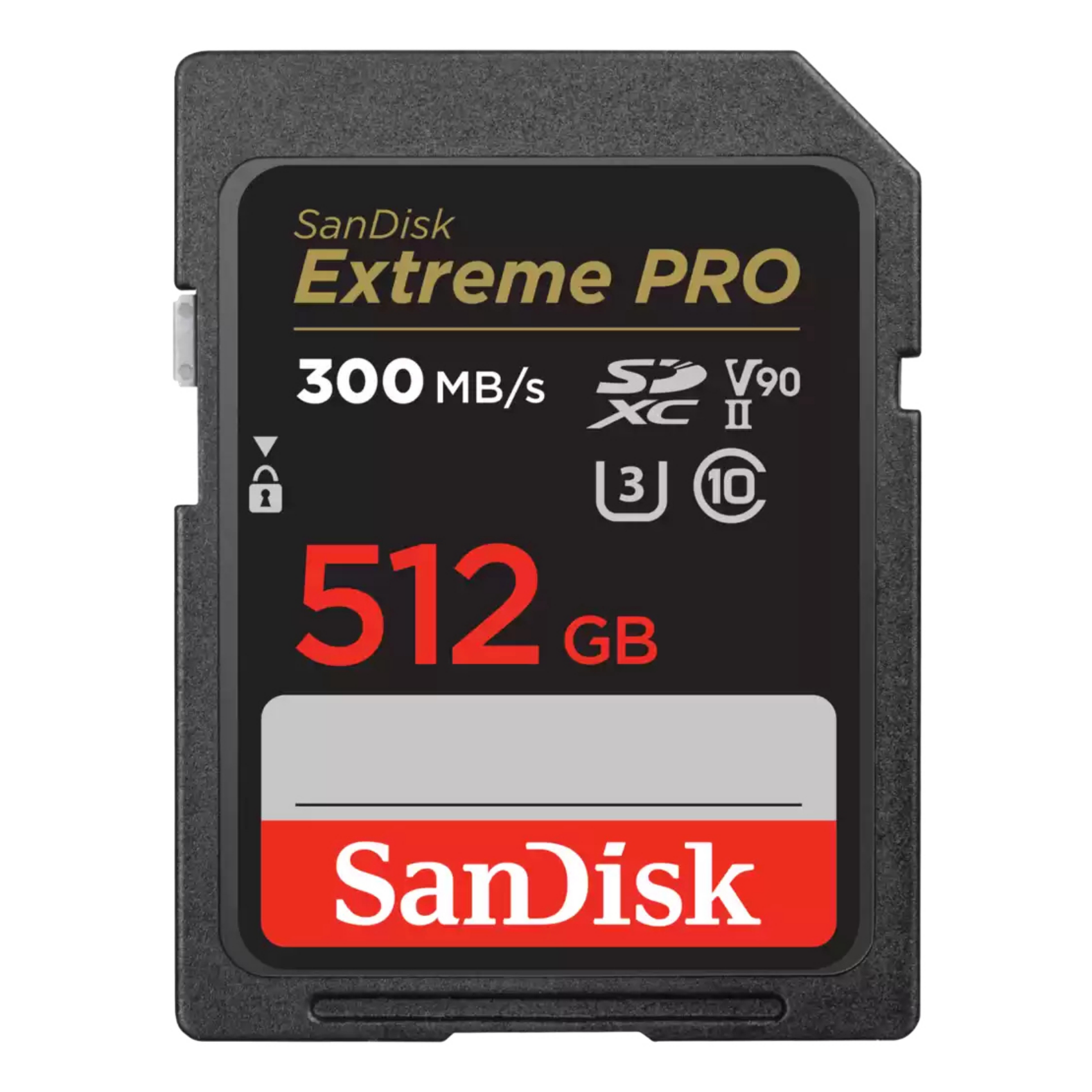 SanDisk Extreme PRO, sdsdxdk-512g-gn4in, 512 GB, Klasse 10, UHS-II, 300 MB/s, 260 MB/s