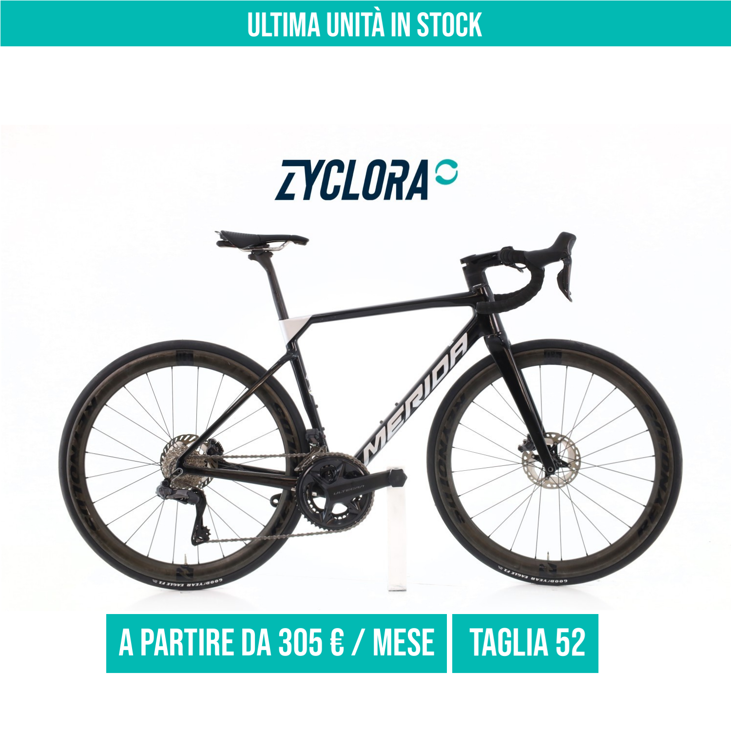 Merida Scultura 8000 Carbonio Di2 12V taglia 52 Semi-nuova