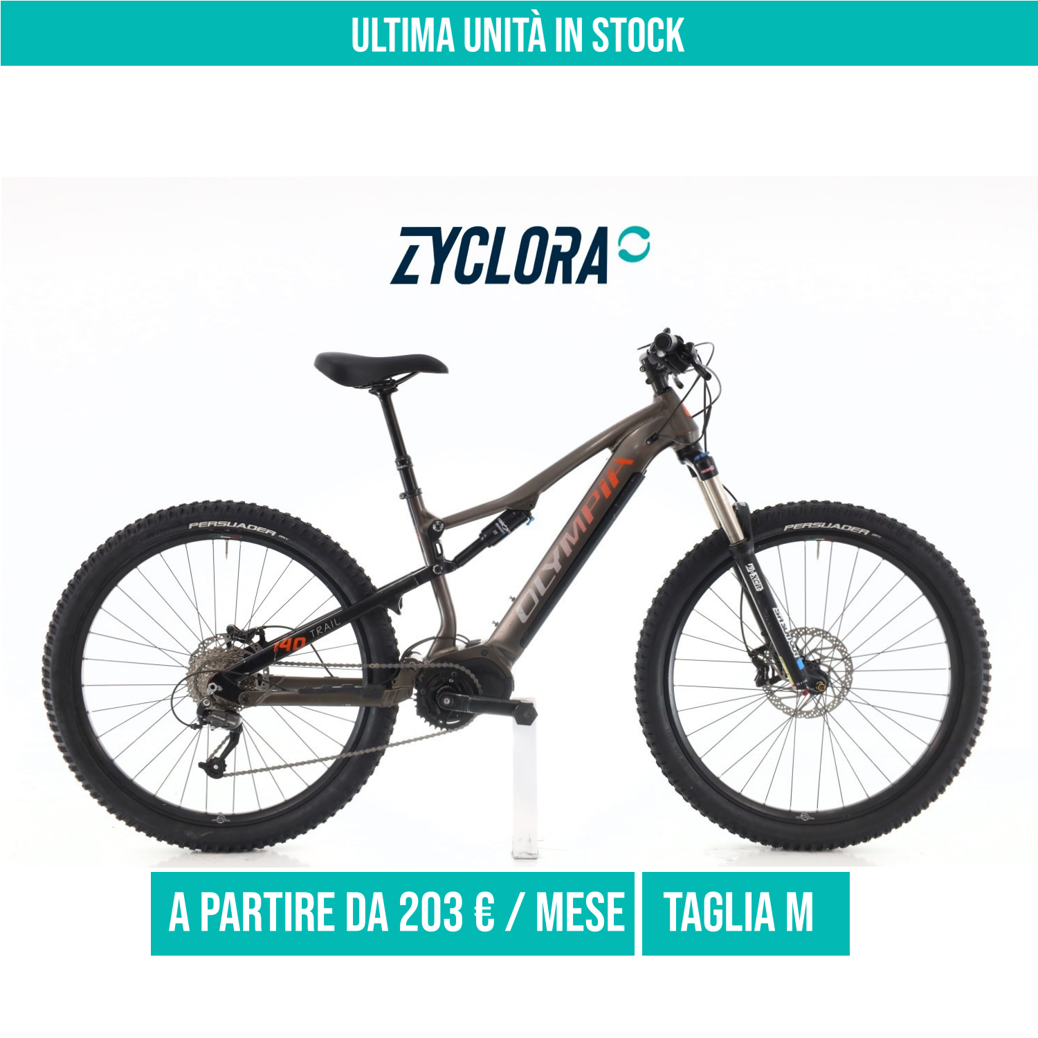 Olympia EX 900 Trail taglia M Semi-nuova