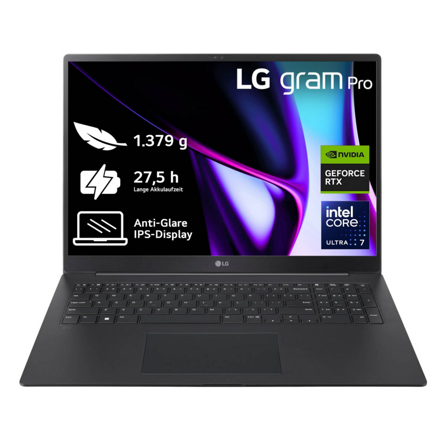 LG Gram 17Z90SP-E, 17z90sp-e.ad7bg, Intel Core Ultra 7, 2 TB, Windows Hom