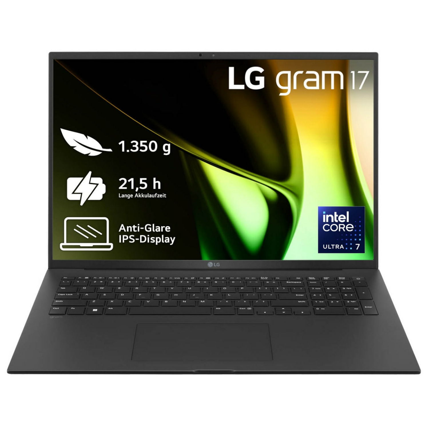 LG Gram 17ZV90S, 17zv90s-g.aa75g, Intel Core Ultra 7, 512 GB, Windows Hom