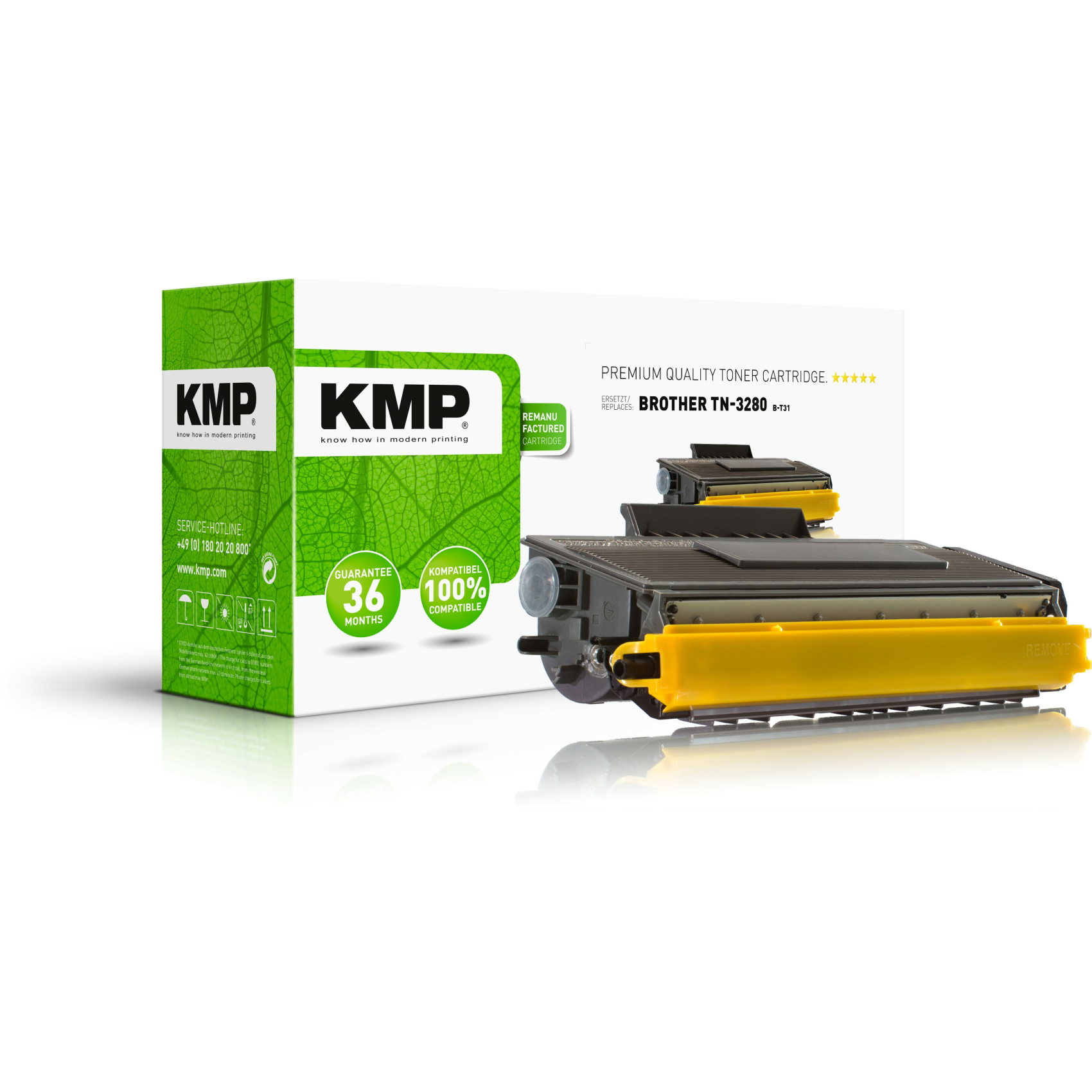 KMP B-T31, 1255,5000, 12000 Seiten, Schwarz, 1 Stücke